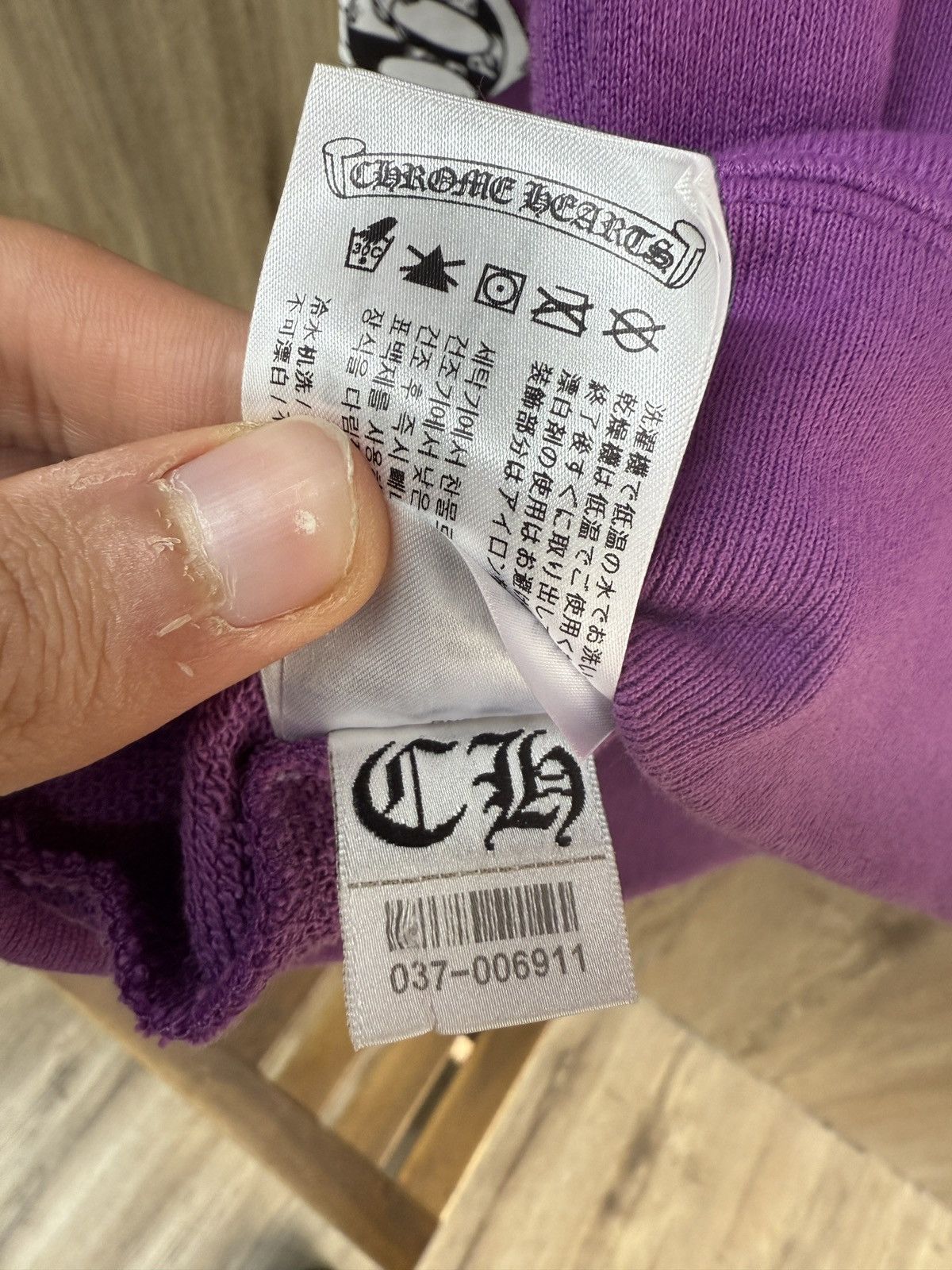 Chrome Hearts Chrome Hearts Purple Matty Boy Crewneck Size US S / EU 44-46 / 1 - 14 Thumbnail
