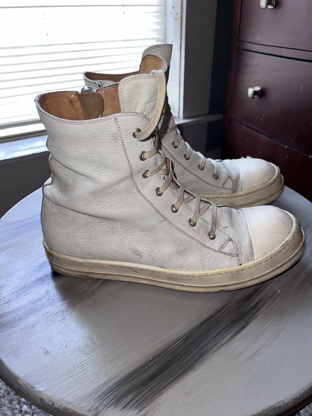 Rick Owens Rick Owens Mainline Ramones Size US 12 / EU 45 - 1 Thumbnail
