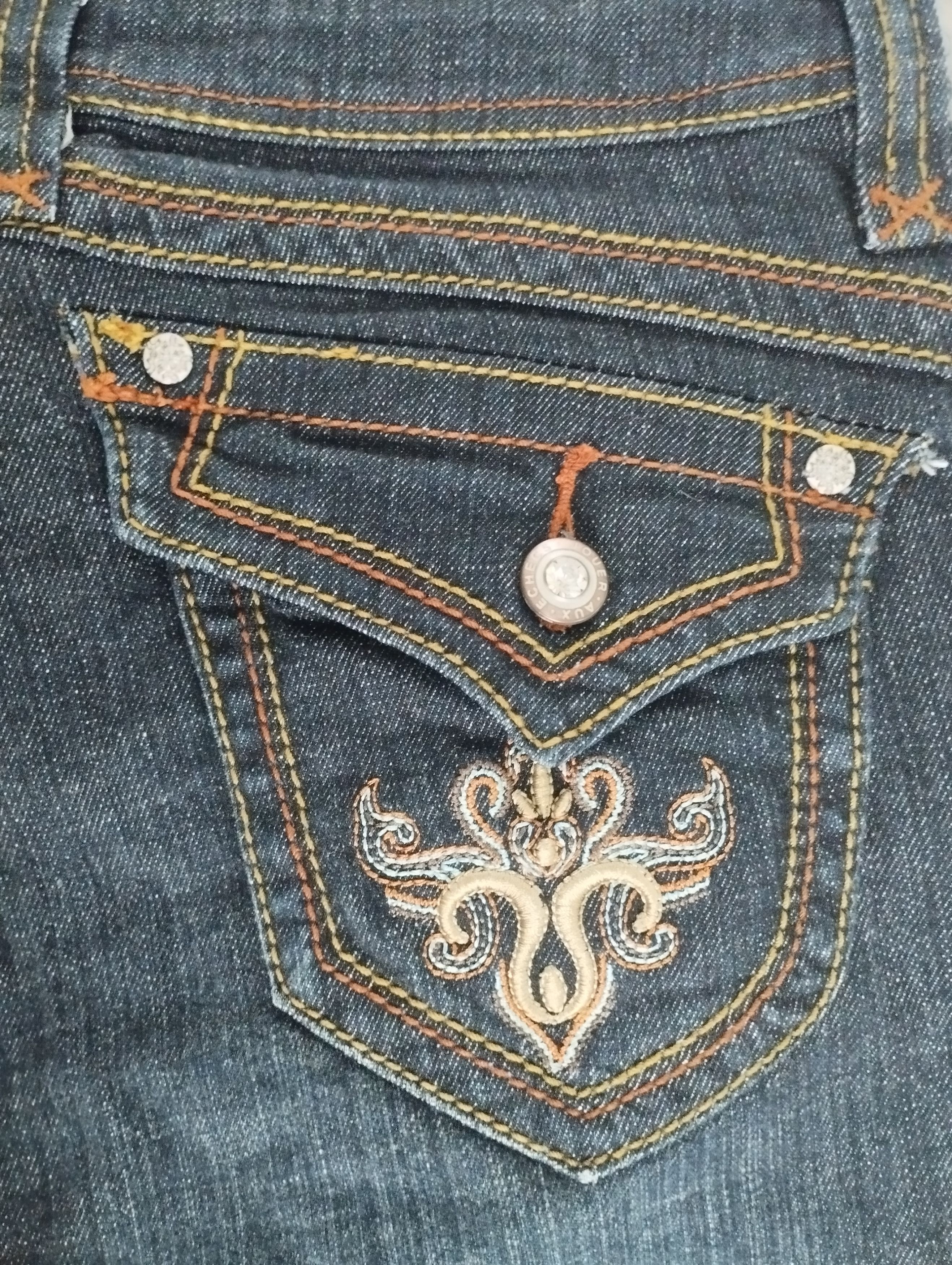 Japanese Brand Flared Jeans Japan Jouer Aux Echess Bootcut Low Rise Jeans Size US 30 / EU 46 - 7 Thumbnail