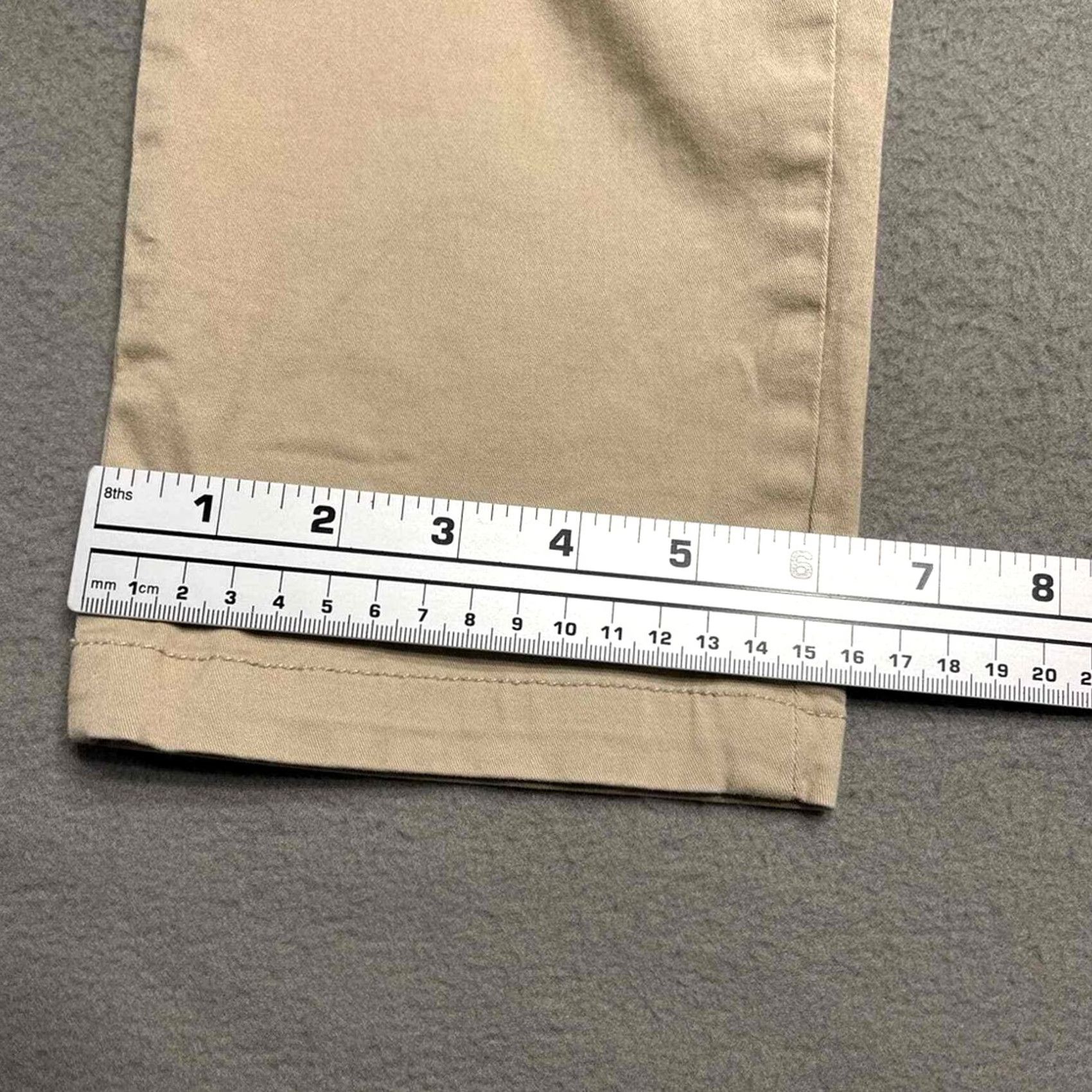 Vintage Frank & Oak Womens Pants Regular Size 6 28in Tan Straight Rise Mid"} Size 28" / US 6 / IT 42 - 5 Thumbnail