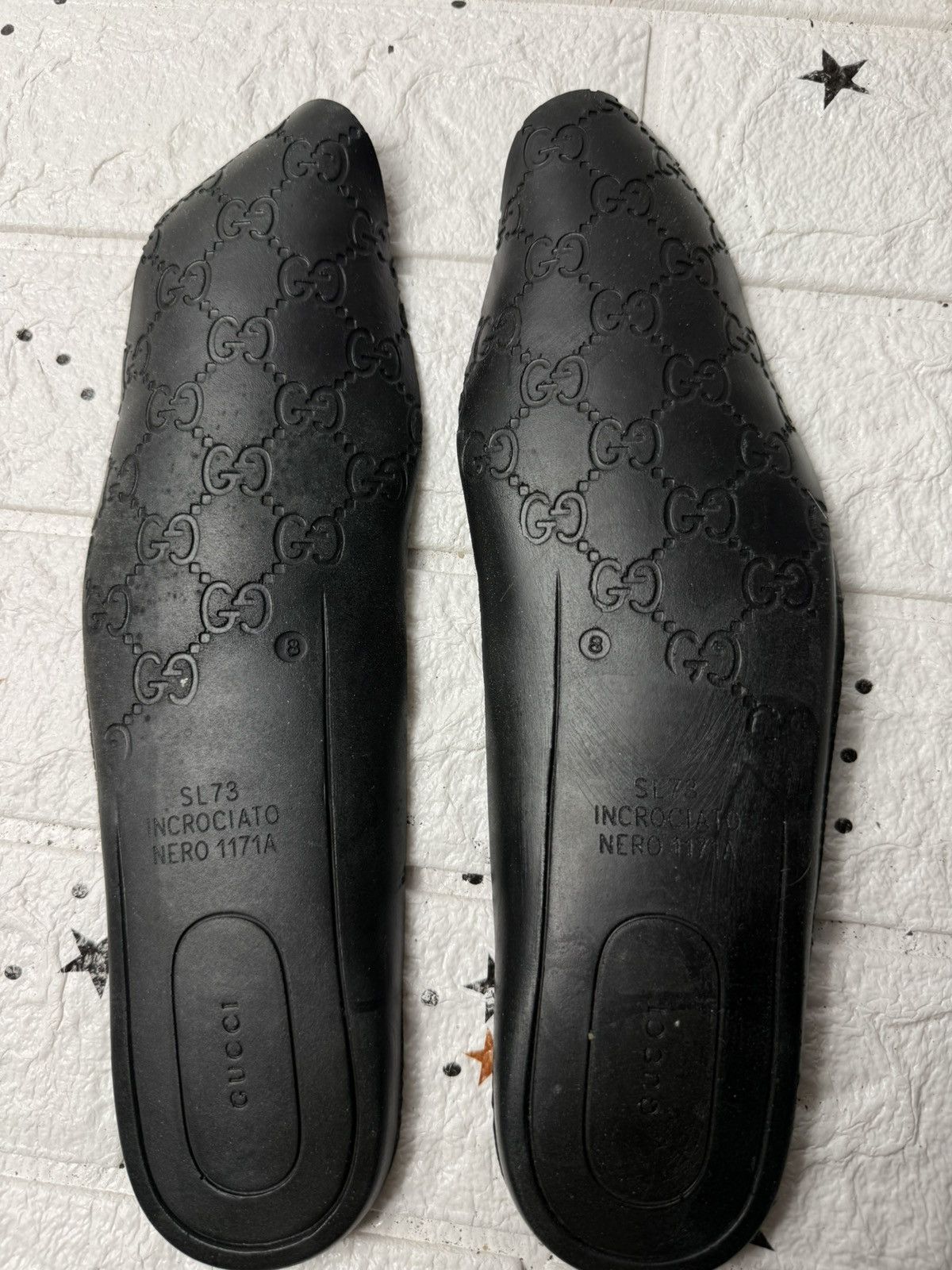 Gucci Gucci embossed Micro Guccissima 233334 Web US9 UK8.5 EUR42 Size US 9 / EU 42 - 19 Thumbnail