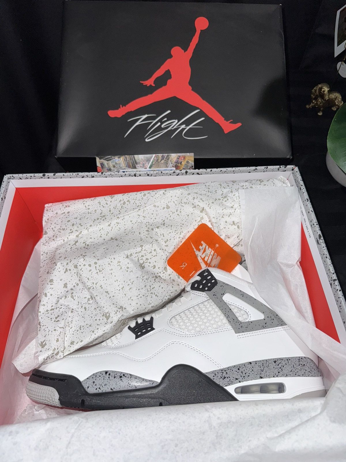 Jordan Brand Jordan 4 White Cement Size US 12 / EU 45 - 2 Thumbnail