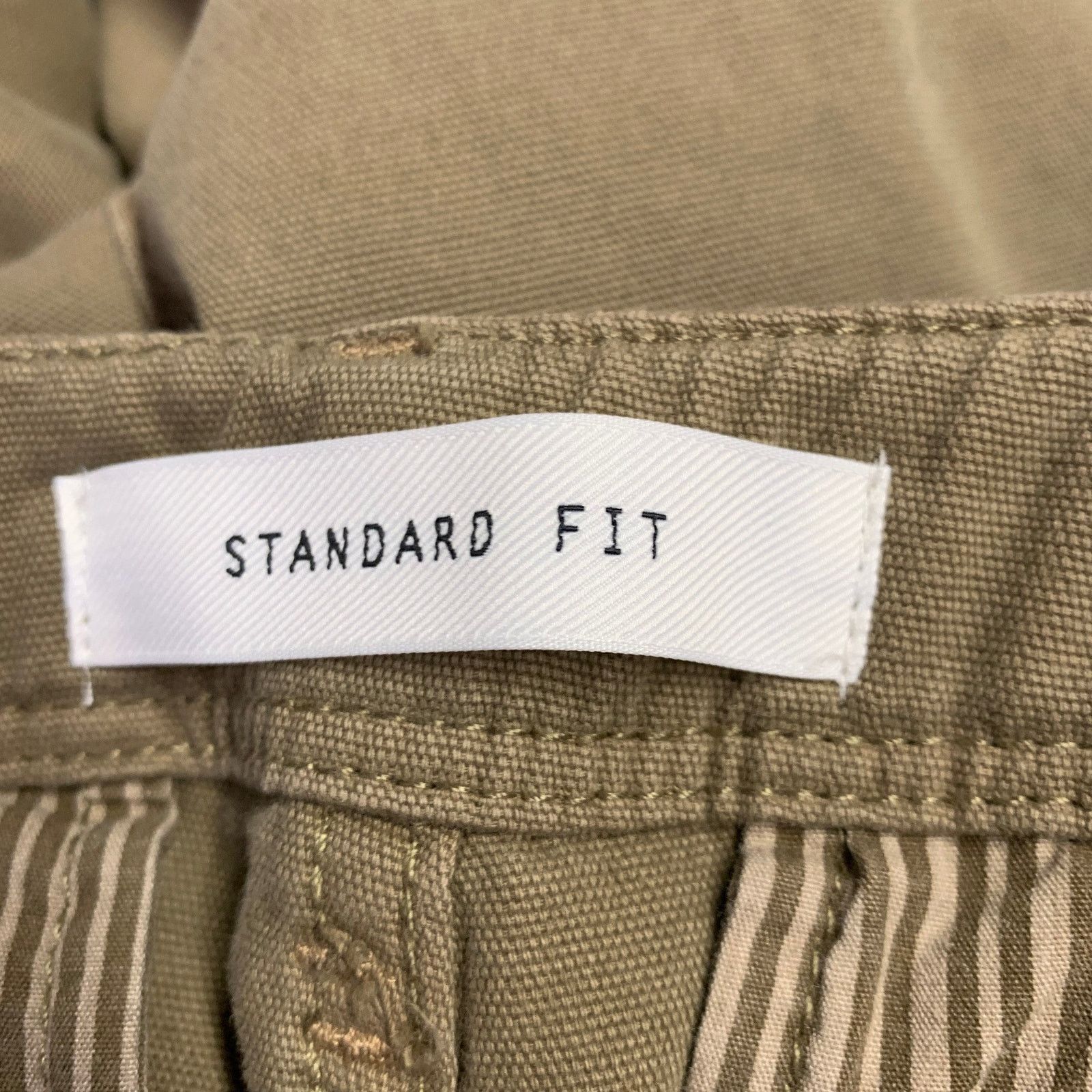 Billy Reid Size 29 Green Olive Cotton Flat Front Casual Pants Size US 29 - 4 Thumbnail