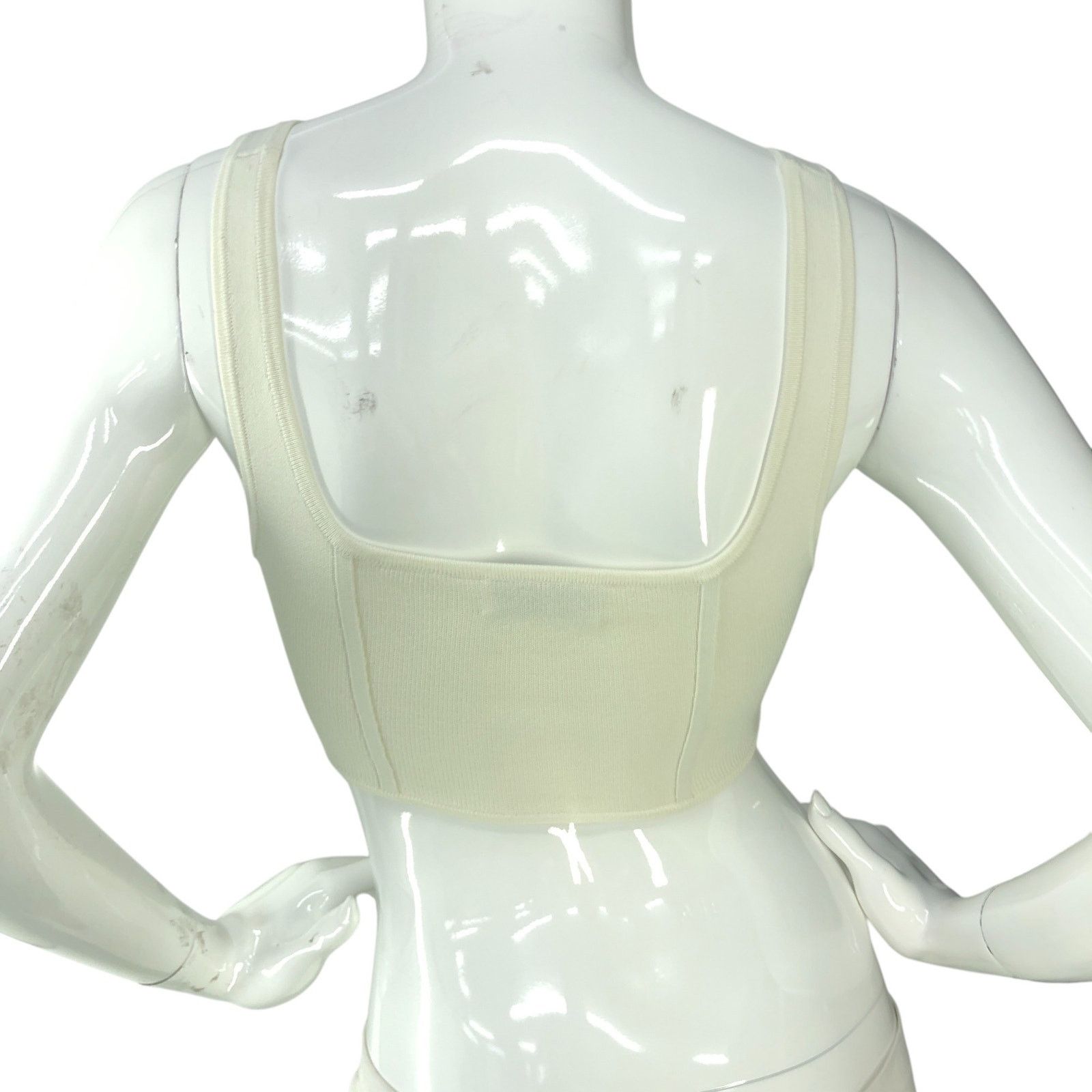 Aritzia Aritzia Babaton Size 2XS Top Sculpt Knit Square Neck Crop Size XXS / US 00 / IT 34 - 7 Thumbnail