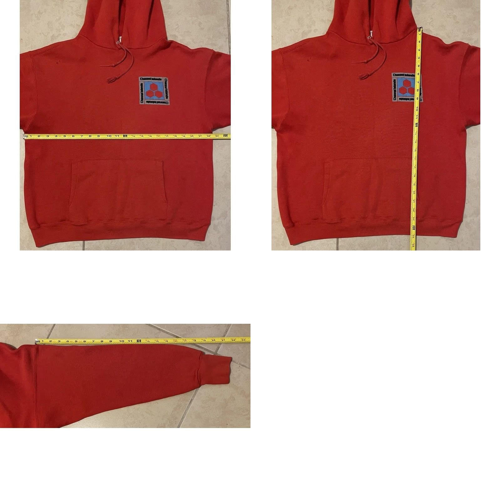 Quiksilver VINTAGE Channel Islands Surfboards Faded Hoodie S Surf Skate Billabong OP Grunge Shirt Men Red 90s 80s Beach Punk Grunge Rock Distressed Pullover Size US S / EU 44-46 / 1 - 10 Thumbnail