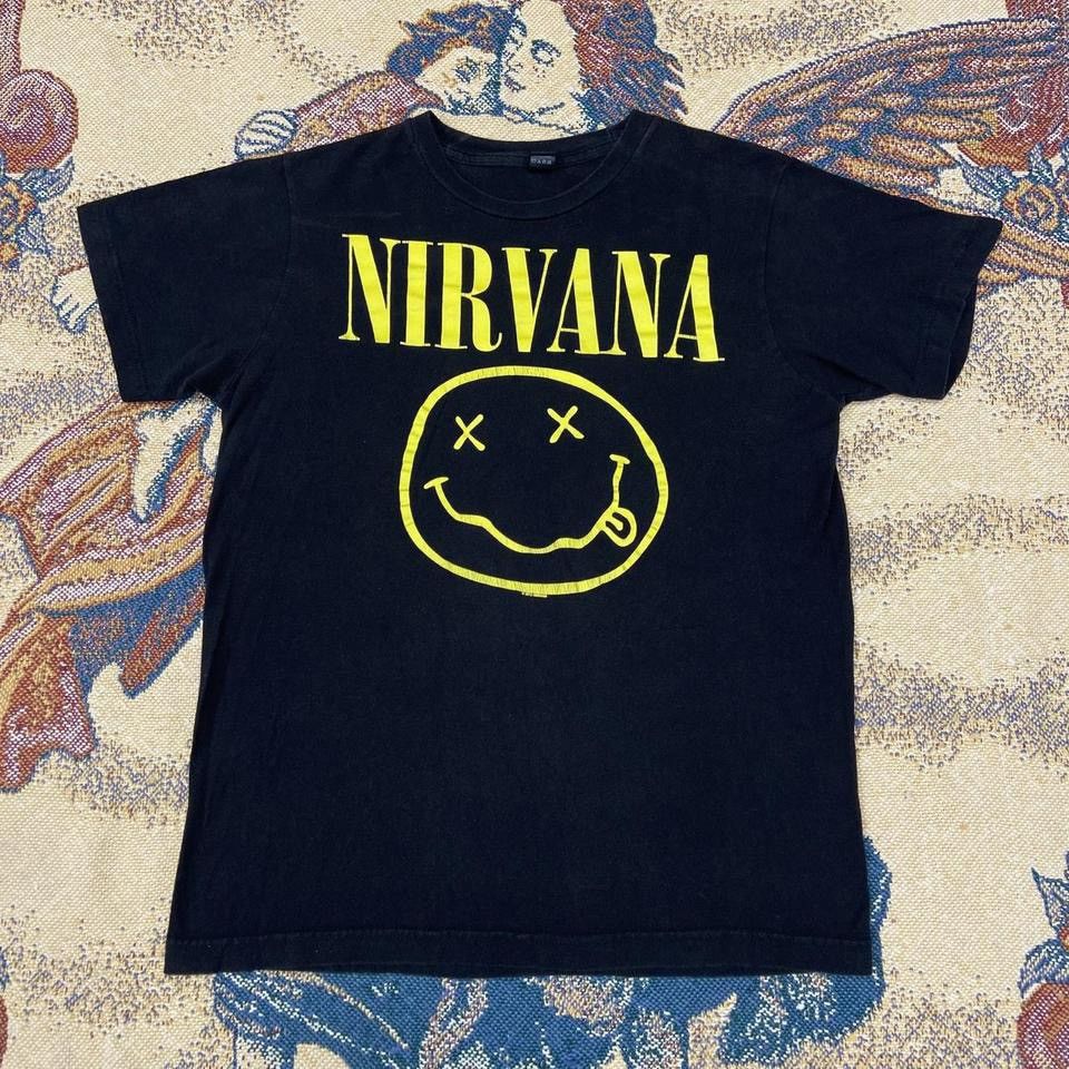 Band Tees Nirvana Smiley Face Shirt Size US S / EU 44-46 / 1 - 1 Thumbnail