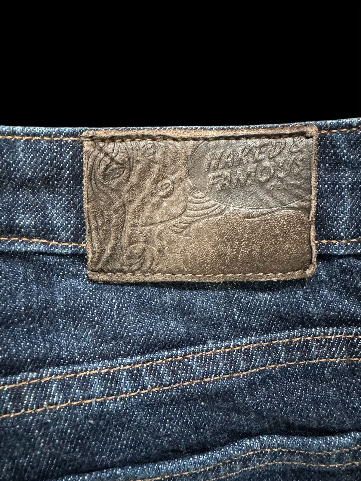 Naked & Famous Indigo Stretch Salvage Denim Jeans Size 28" / US 6 / IT 42 - 3 Thumbnail