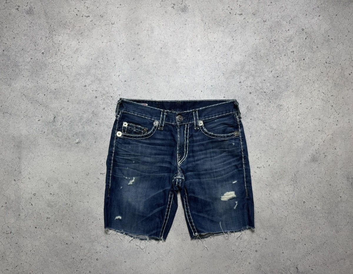 True Religion True Religion Denim Jeans Shorts Made In USA Size US 34 / EU 50 - 1 Thumbnail