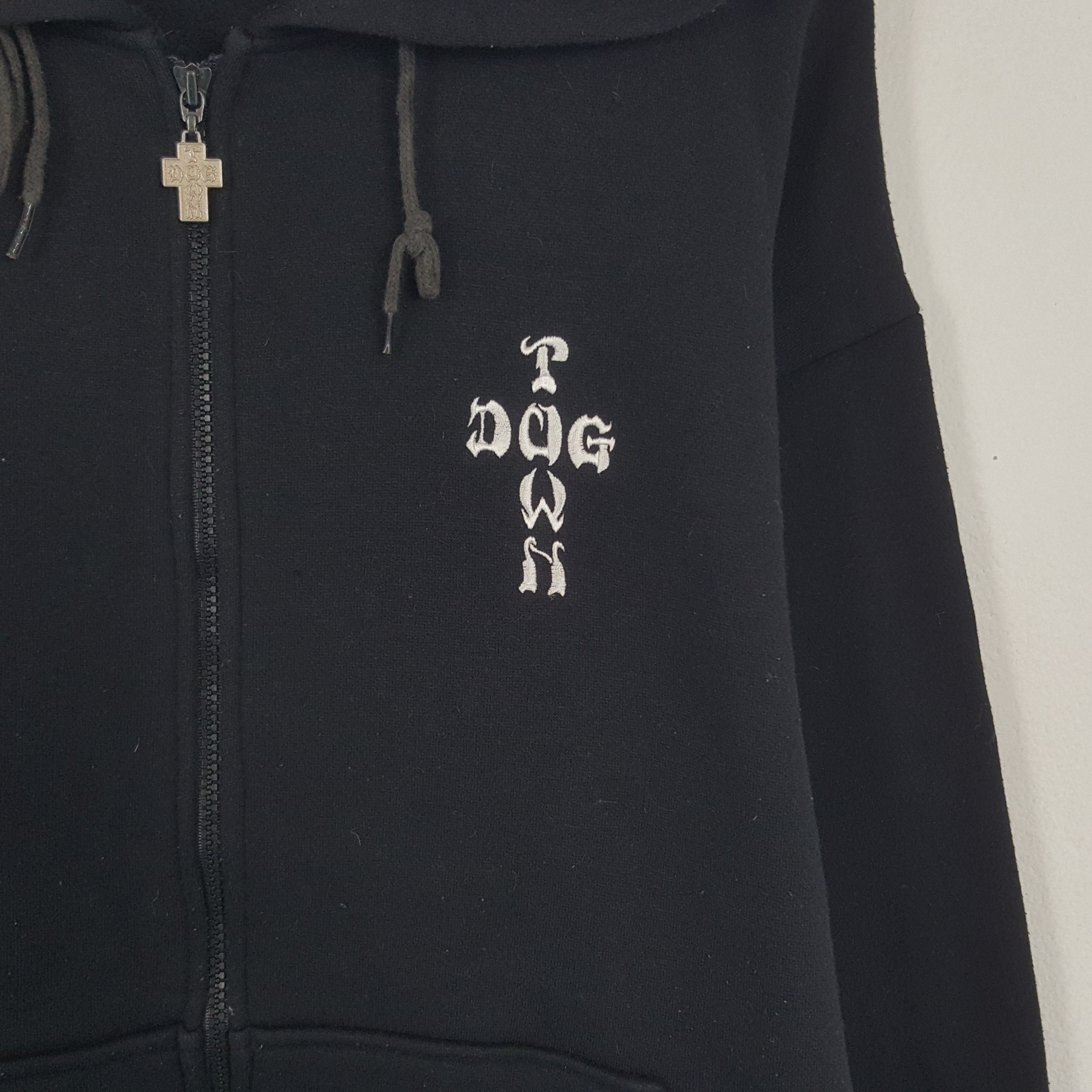 Dogtown × Vintage Vintage DogTown Zipper Jacket Hoodies Size US L / EU 52-54 / 3 - 4 Thumbnail