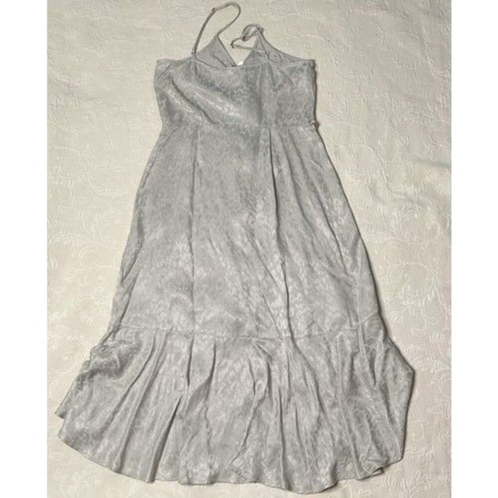Abercrombie & Fitch NWT Abercrombie & Fitch Hi-Lo Ruffle Wrap Midi Dress Women L Size L / US 10 / IT 46 - 9 Thumbnail