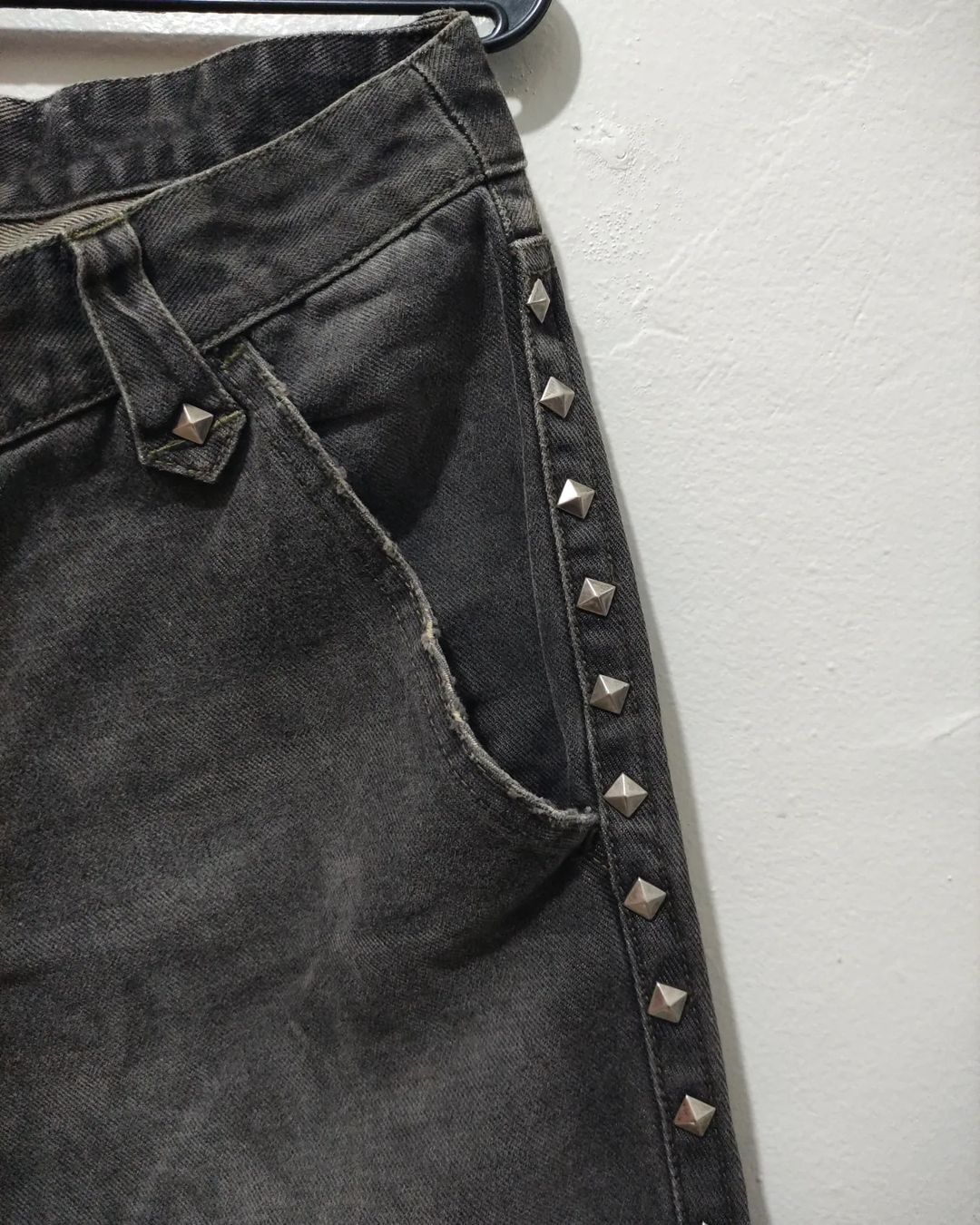 Tornado Mart Custom Culture Studded Flare Pants lgb style Size US 33 - 8 Thumbnail