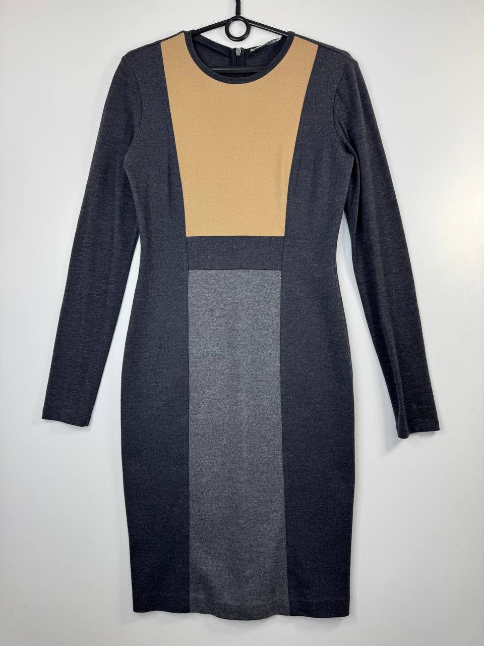 Max Mara MaxMara Colorblock Knit Bodycon Midi Dress Womens Size S Size S / US 4 / IT 40 - 1 Thumbnail