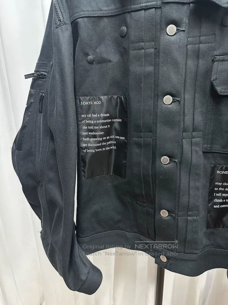 Takahiromiyashita The Soloist. Takahiromiyashita The Soloist. Saber show patchwork denim Size US S / EU 44-46 / 1 - 3 Thumbnail
