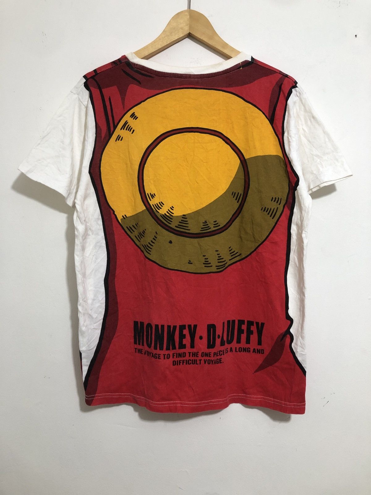 Japanese Brand One Piece Minkey D Luffy T-Shirt Size US L / EU 52-54 / 3 - 3 Thumbnail