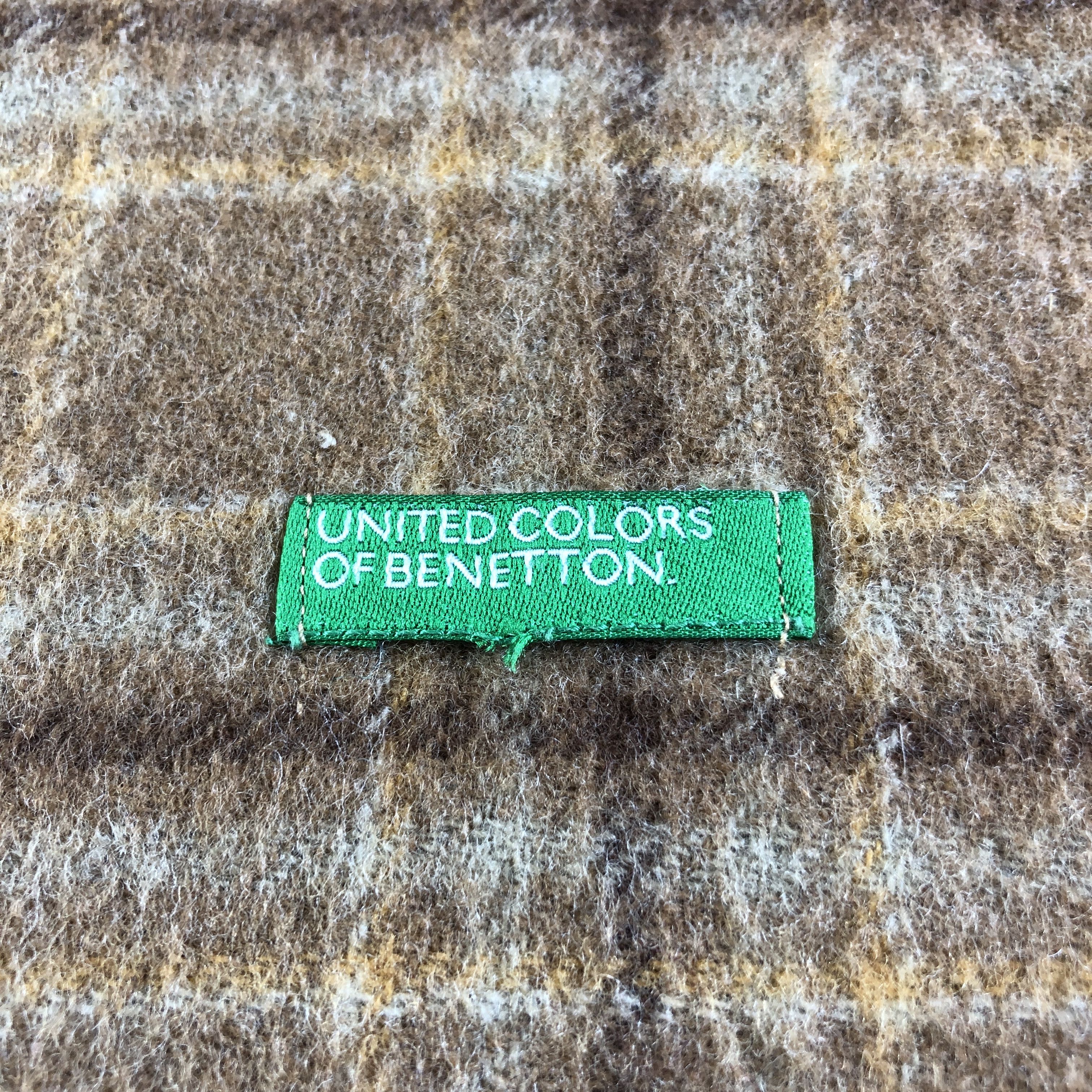 United Colors Of Benetton United Colors Of Benetton Wool Scarf Muffler V2765 Size ONE SIZE - 4 Thumbnail