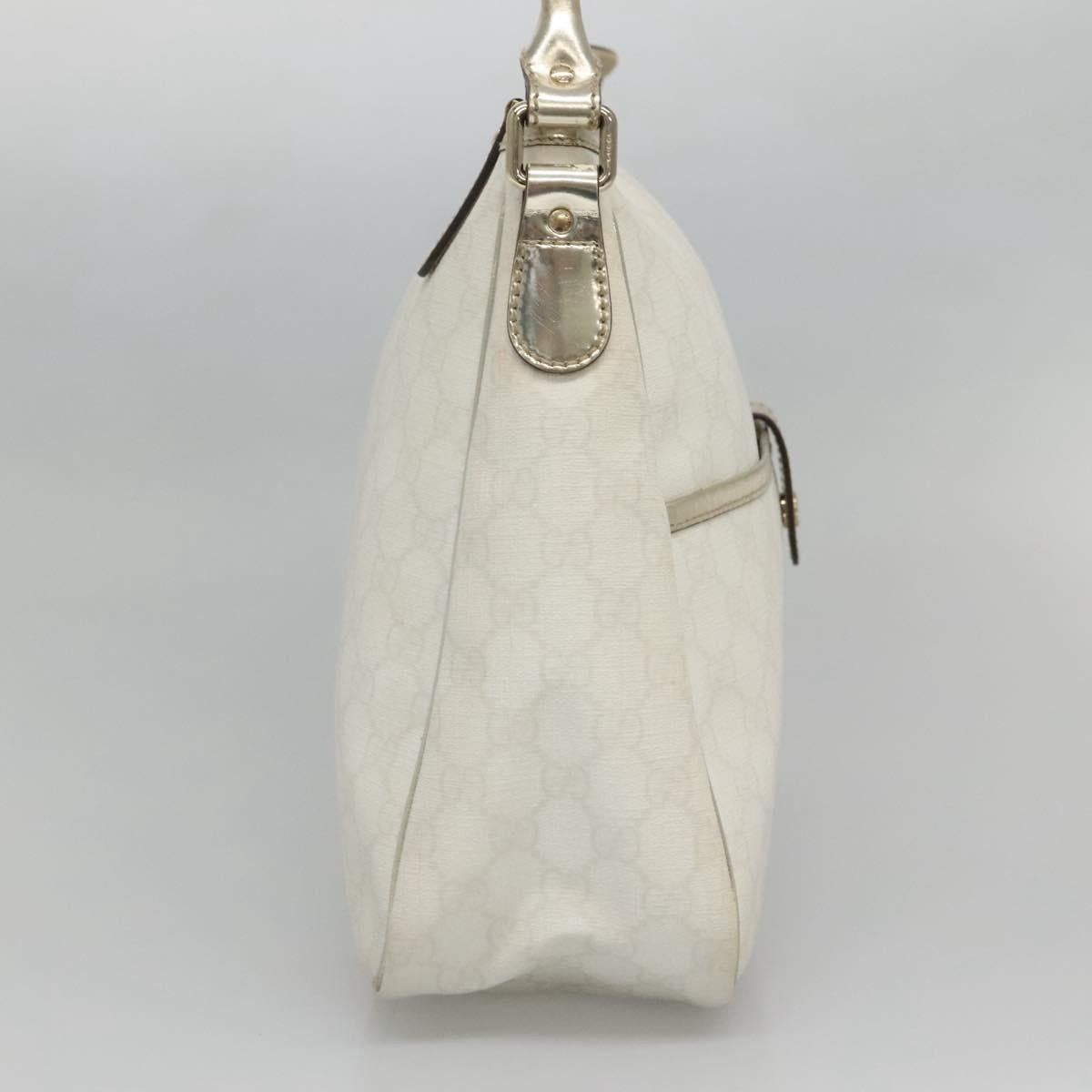 Gucci GUCCI GG Supreme Hand Bag Pvc White Gold Size ONE SIZE - 4 Thumbnail