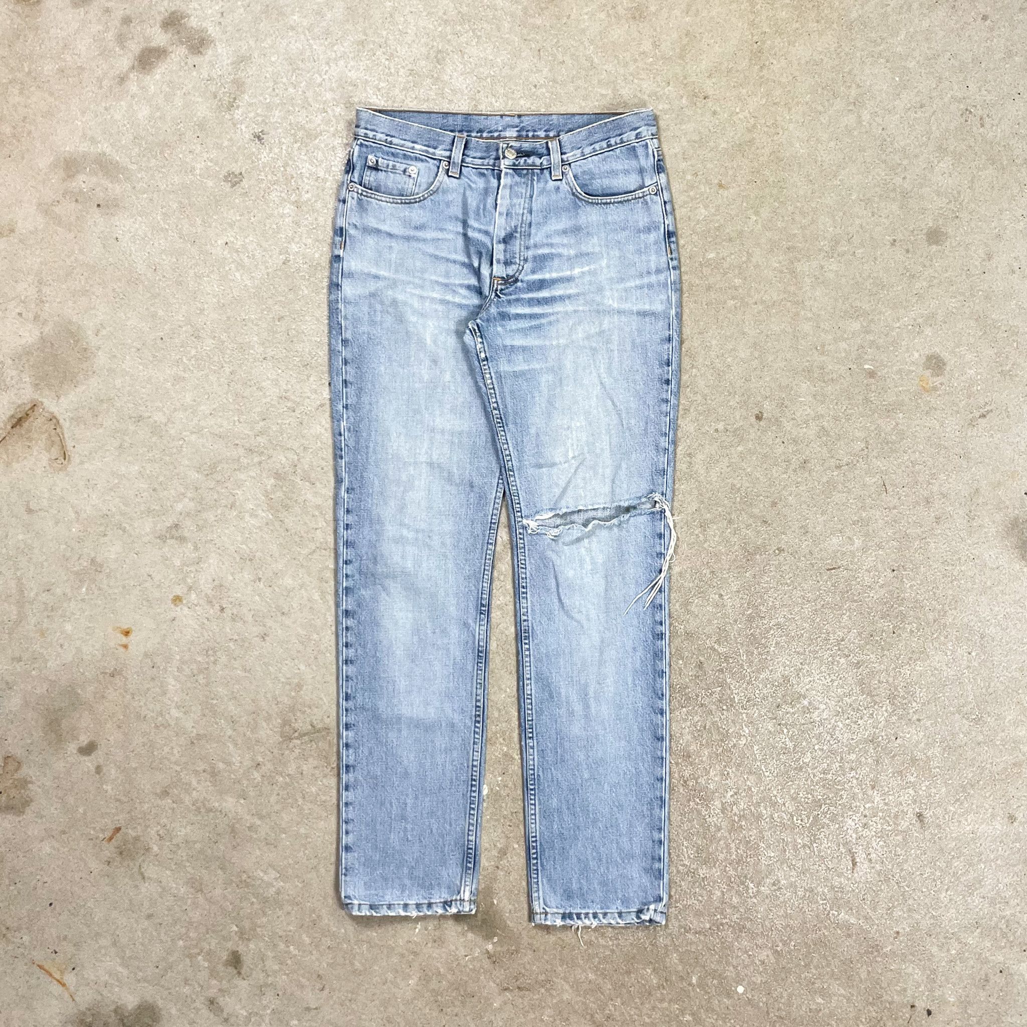 Helmut Lang Archive Helmut Lang Vintage Sanded Denim | Grailed