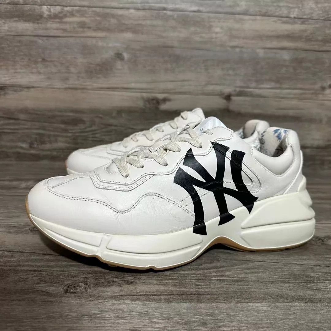 Gucci Gucci Dad Sneaker 43.5 Black White Off-White 95new Size US 10.5 / EU 43-44 - 1 Thumbnail