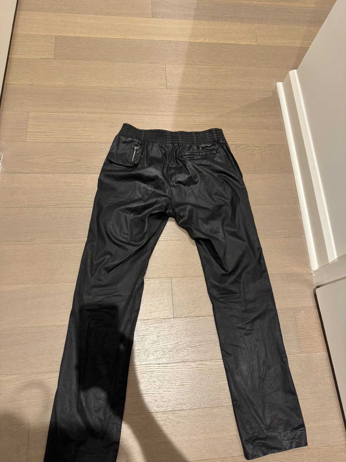 1017 ALYX 9SM Alyx Studio 1017 ALYX 9SM Waxed Leather Effect Trouser Size US 32 / EU 48 - 3 Thumbnail