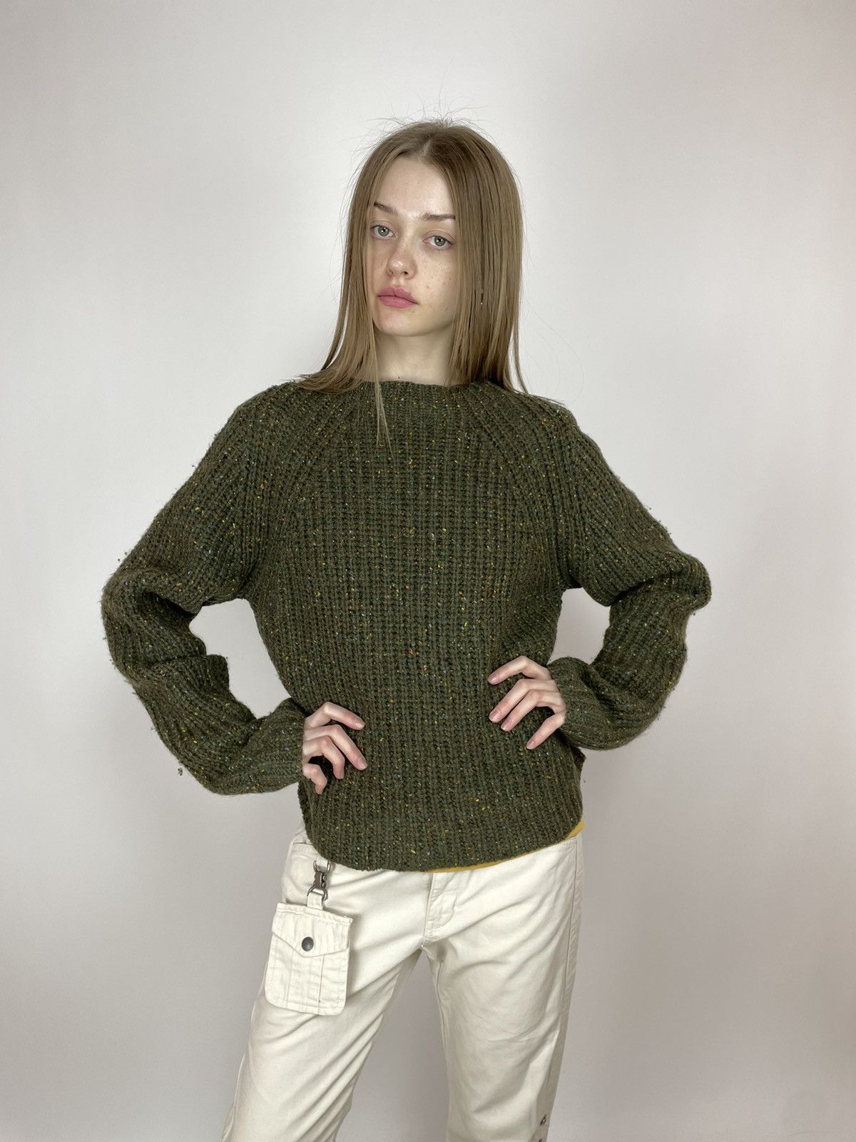 Abercrombie & Fitch Abecrombie Fitch Vintage Wool Sweater Relaxed fit Womens Size M / US 6-8 / IT 42-44 - 2 Thumbnail