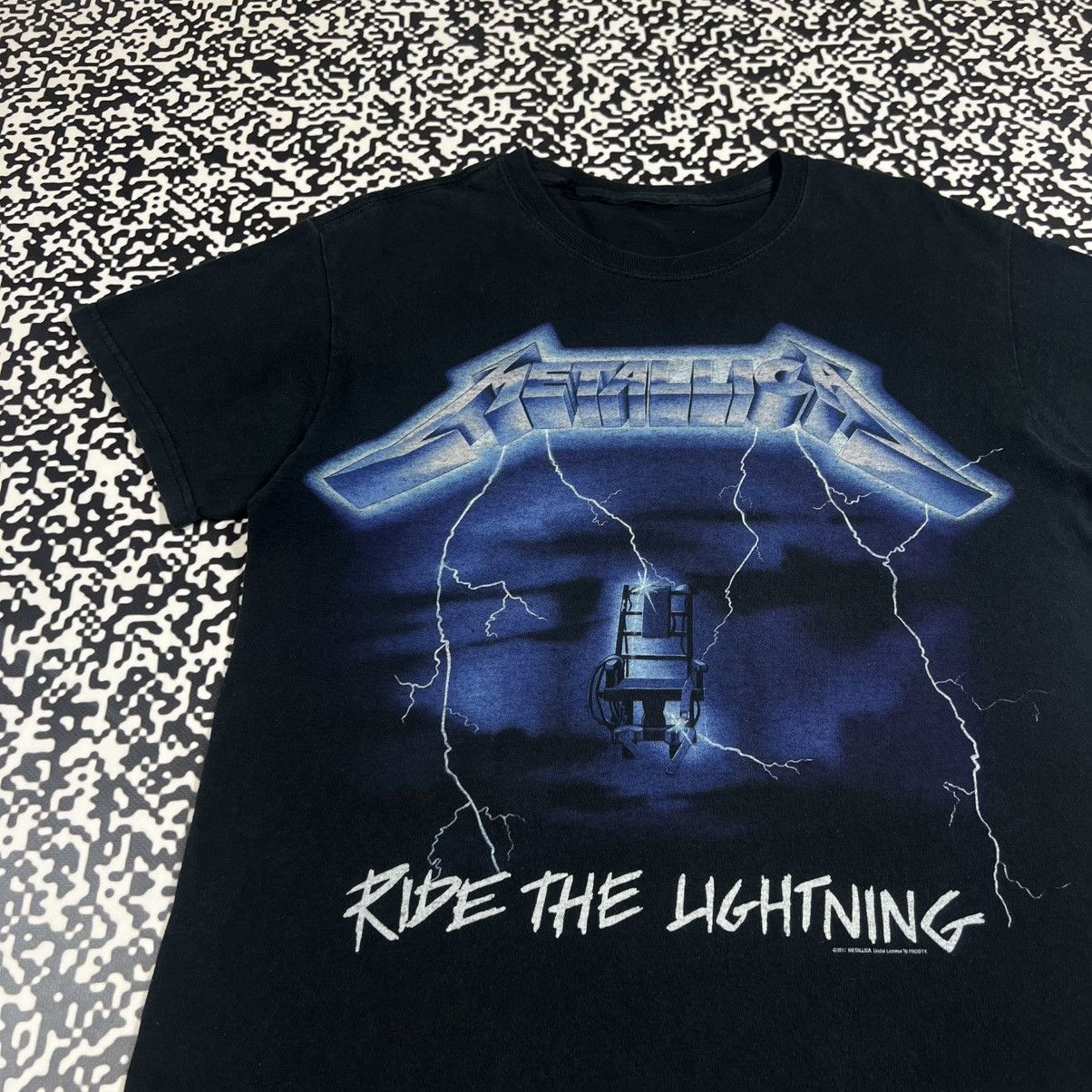 Metallica Vintage Y2K Metallica Ride The Lighting Band Rock Tour Size US M / EU 48-50 / 2 - 5 Thumbnail