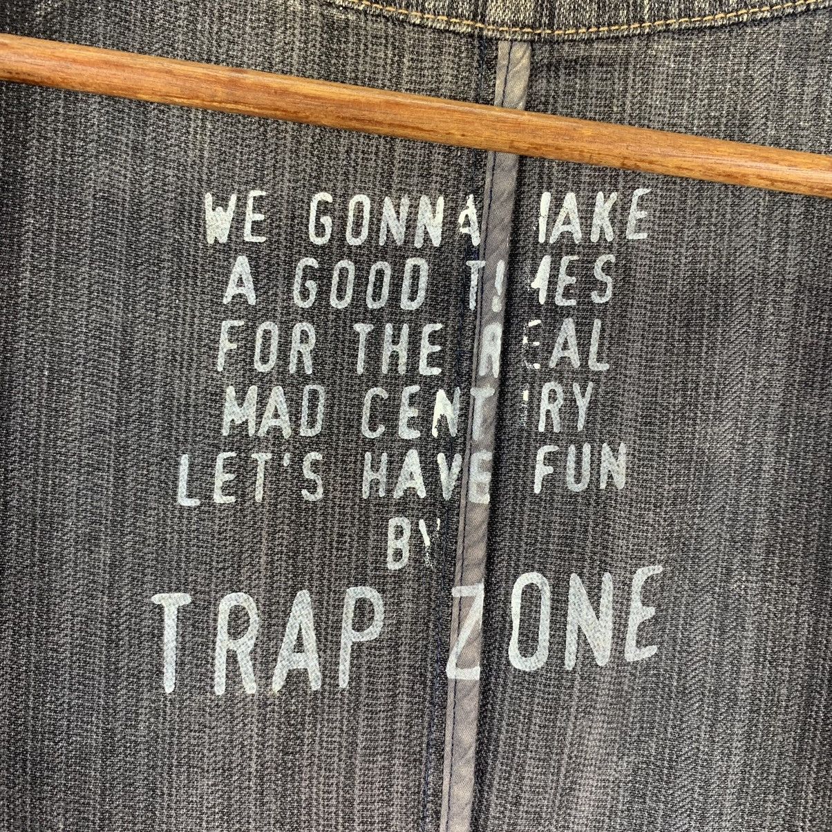 Vintage Vintage Trap Zone Button Cotton Jacket Size US M / EU 48-50 / 2 - 8 Thumbnail