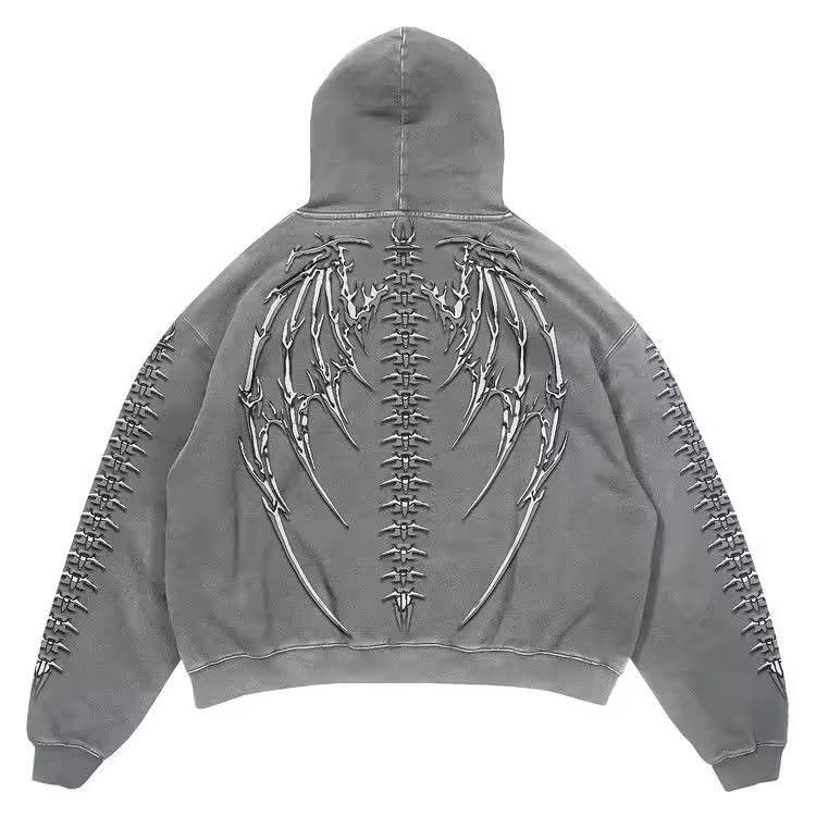Japanese Brand × Vintage vintage hoodie with a unique print Size US L / EU 52-54 / 3 - 2 Thumbnail