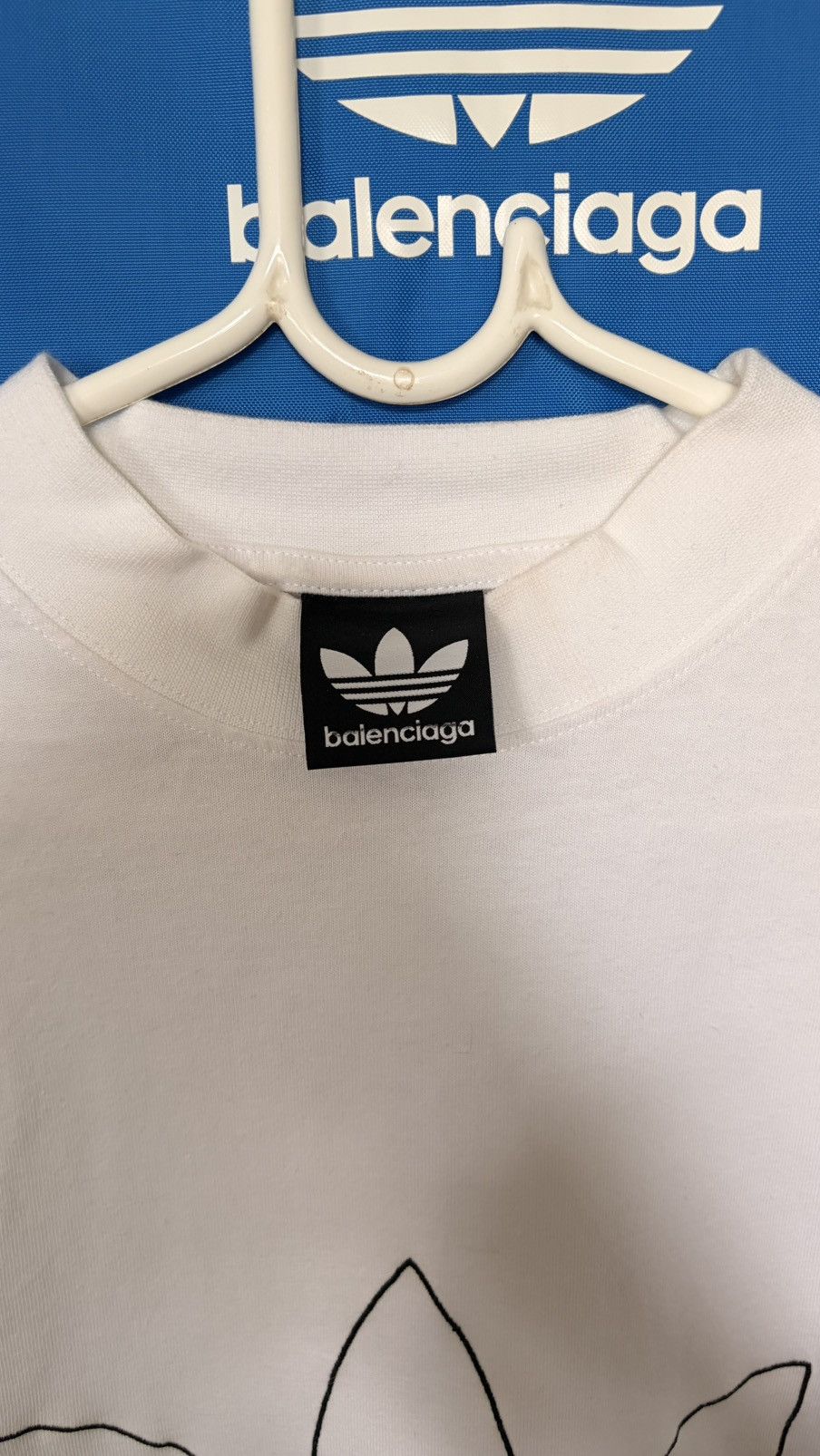 Adidas × Balenciaga Adidas x Balenciaga Oversize T-Shirt Sz.3 Size L / US 10 / IT 46 - 3 Thumbnail