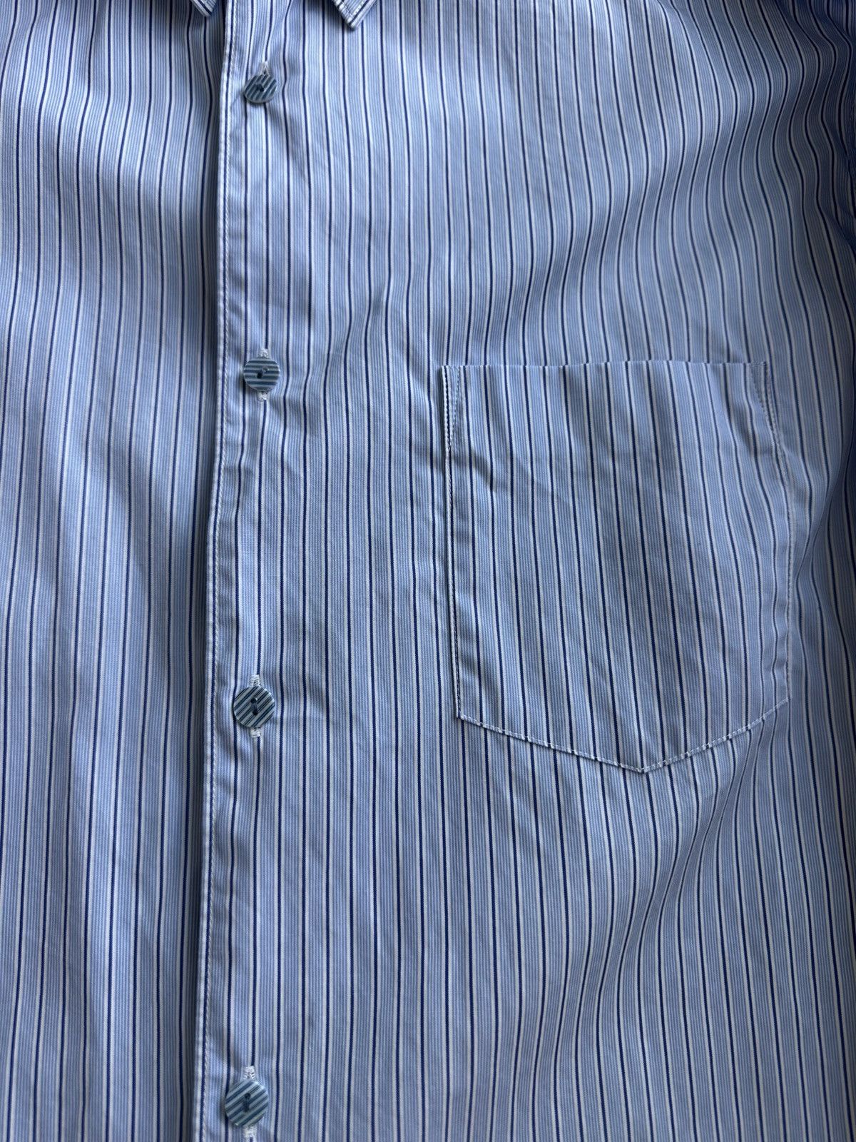 Comme des Garcons SHIRT Comme des Garcons striped button down shirt Size US S / EU 44-46 / 1 - 4 Thumbnail