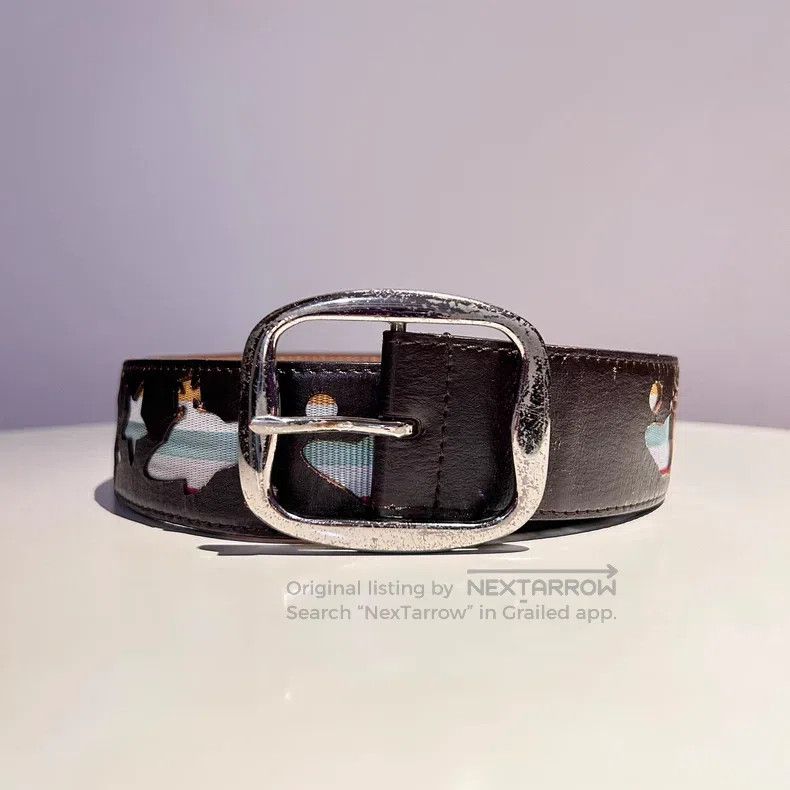 Vivienne Westwood Vivienne Westwood Saturn heart skull leather belt, vintage Size ONE SIZE - 2 Thumbnail