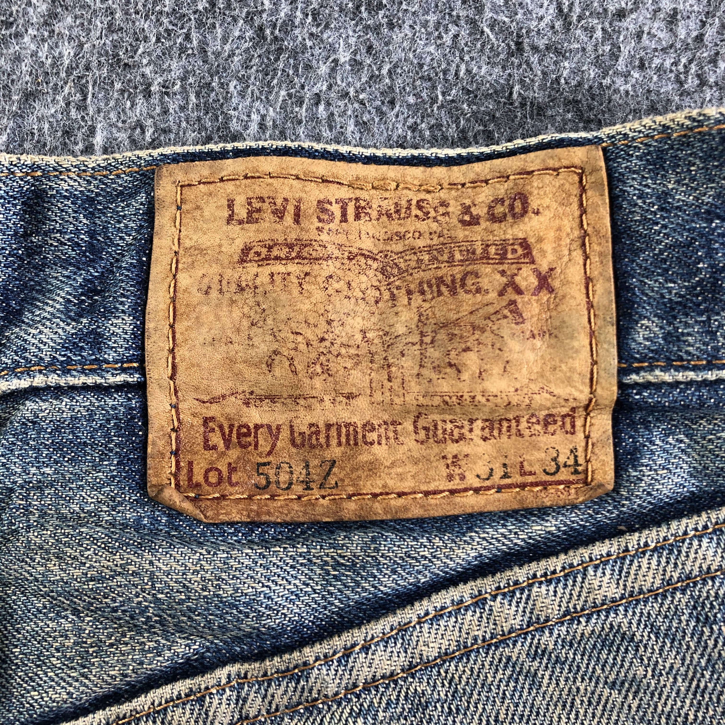 90s Vintage Levis 504Z Selvedge Jeans-J4031