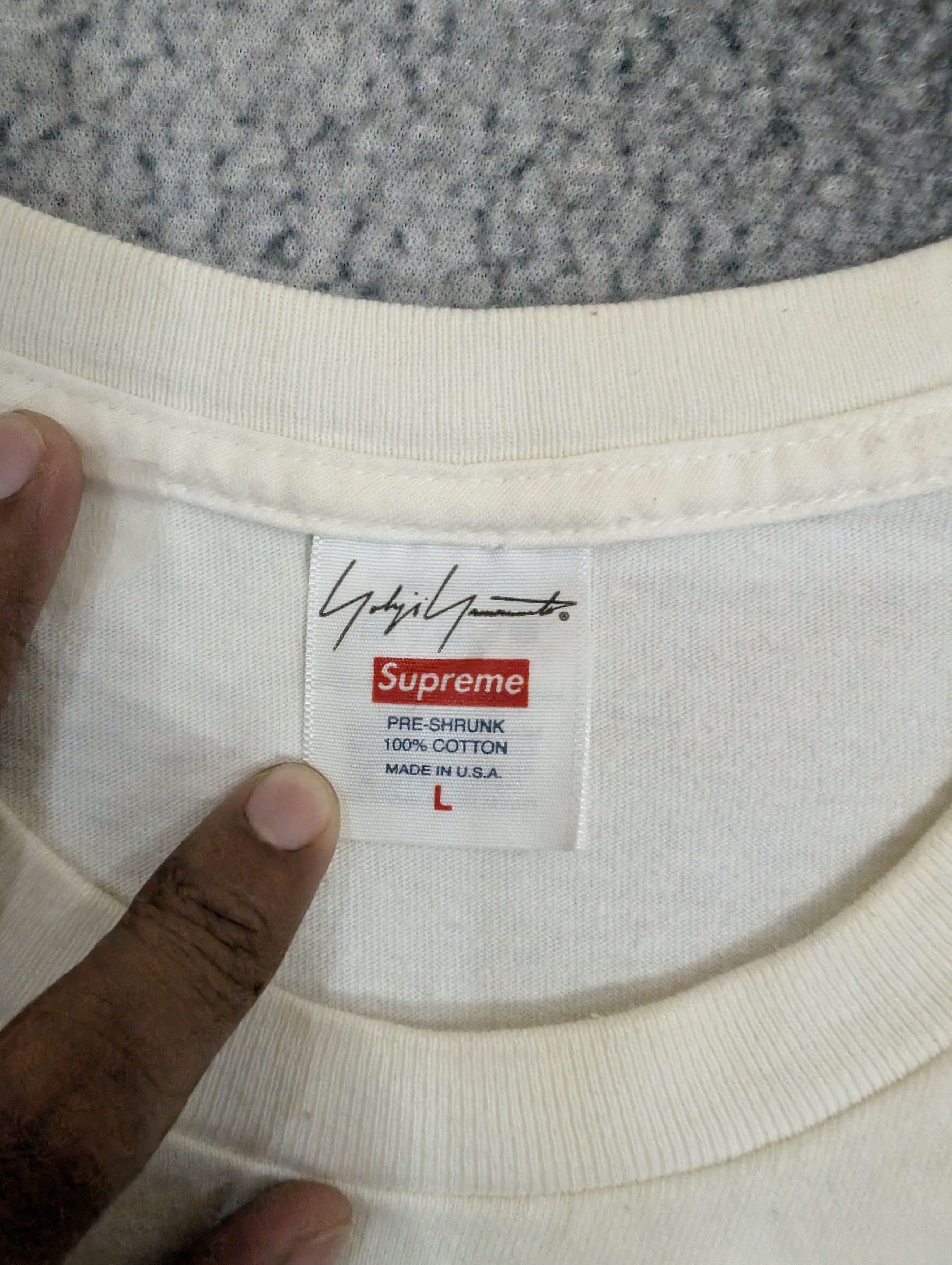 Supreme × Yohji Yamamoto SUPREME X YOHJI YAMAMOTO Size US L / EU 52-54 / 3 - 6 Thumbnail