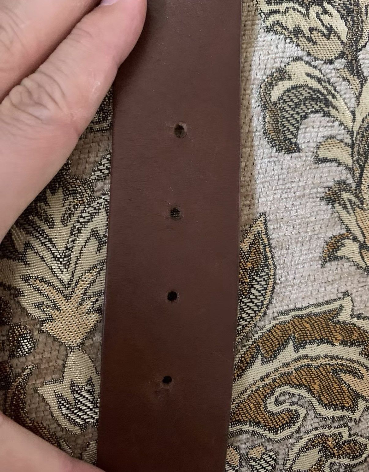 Gucci Gucci Genuine Leather Belt K16 Size ONE SIZE - 6 Thumbnail