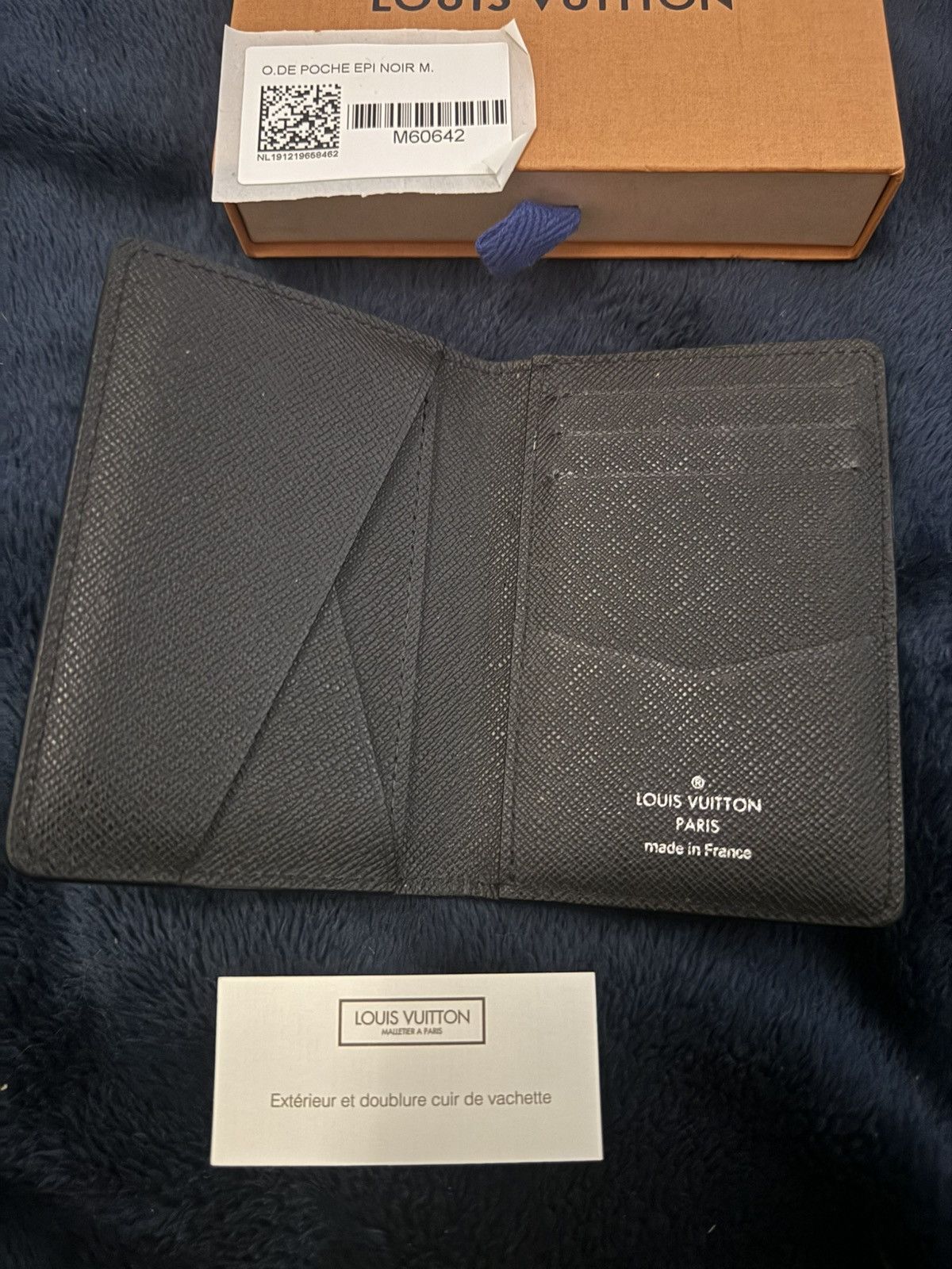 Louis Vuitton Black Epi Pocket Organizer Size ONE SIZE - 2 Thumbnail