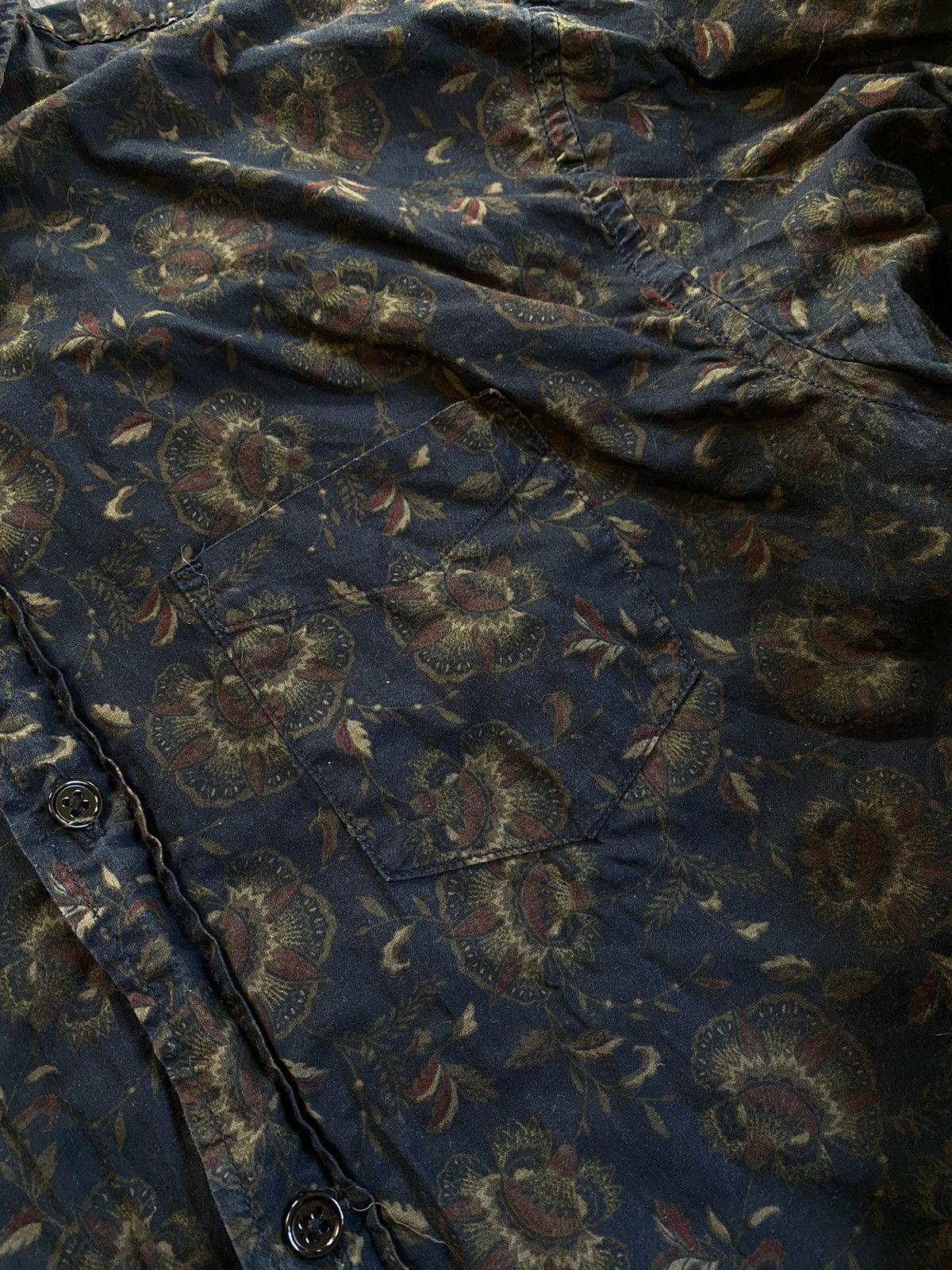Allsaints ALL SAINTS DARK FLOWERS SHIRT Size US M / EU 48-50 / 2 - 4 Thumbnail
