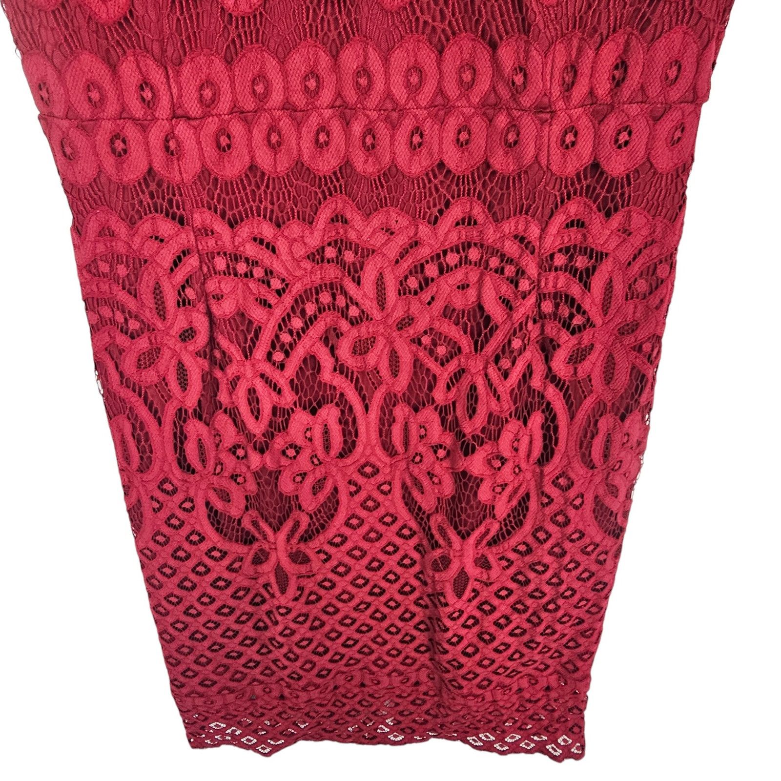 Born Baltic Born Womens Lace Midi Dress Size S Romantic Wedding Size S / US 4 / IT 40 - 3 Thumbnail