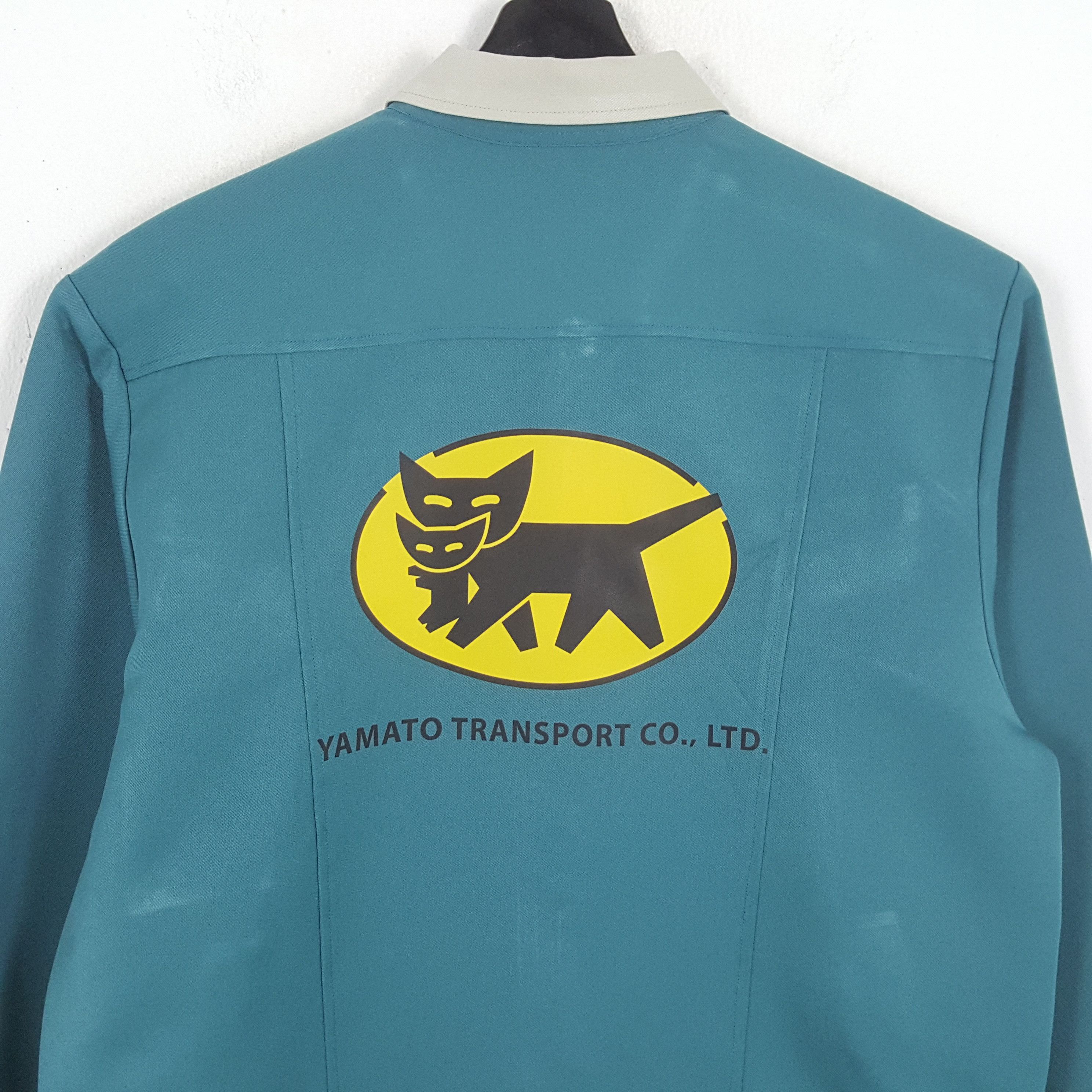 Japanese Brand × Vintage YAMATO TRANSPORT Japanese Workwear Custom Art Jacket Size US M / EU 48-50 / 2 - 2 Thumbnail