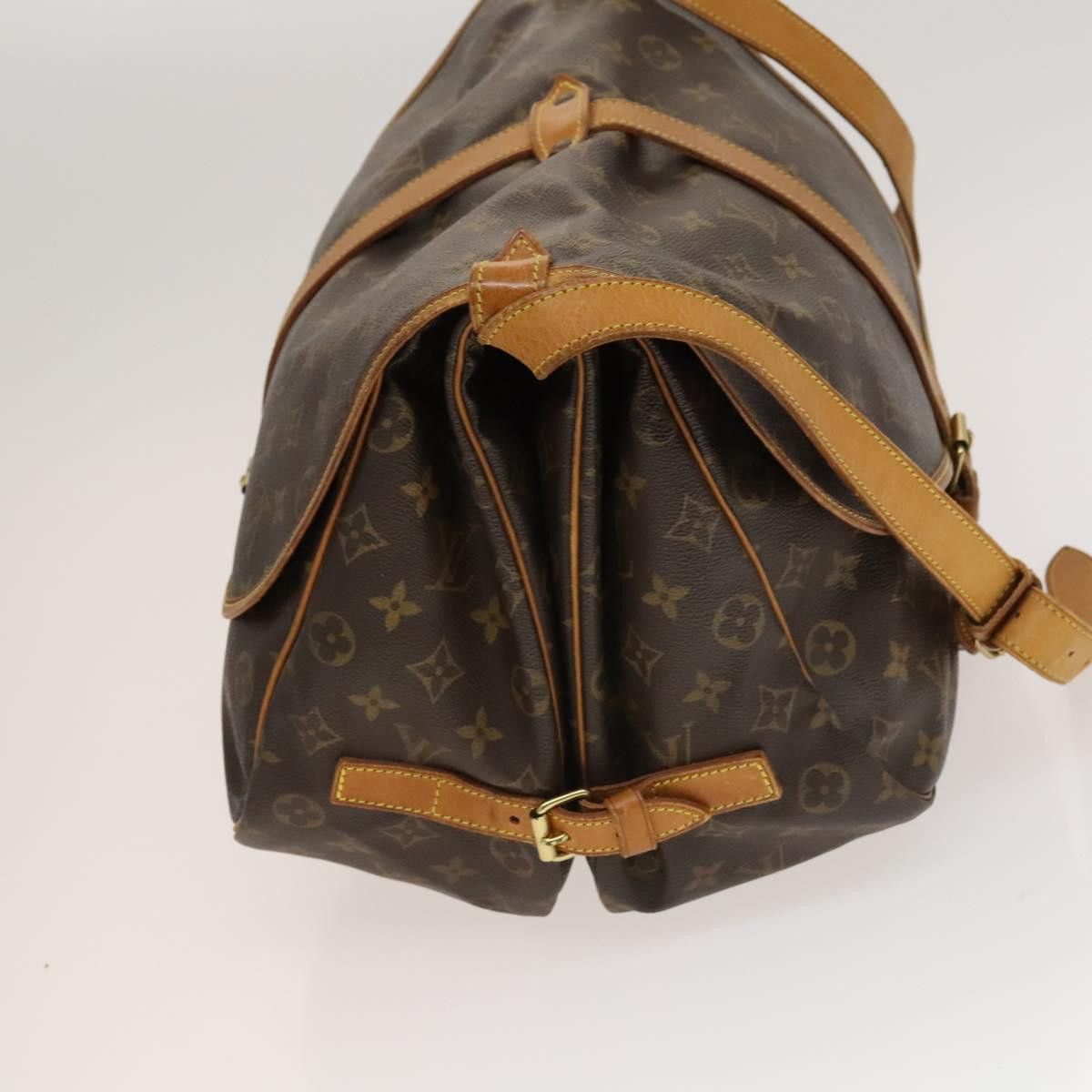 Louis Vuitton LOUIS VUITTON Monogram Saumur 35 Shoulder Bag M42254 Size ONE SIZE - 4 Thumbnail