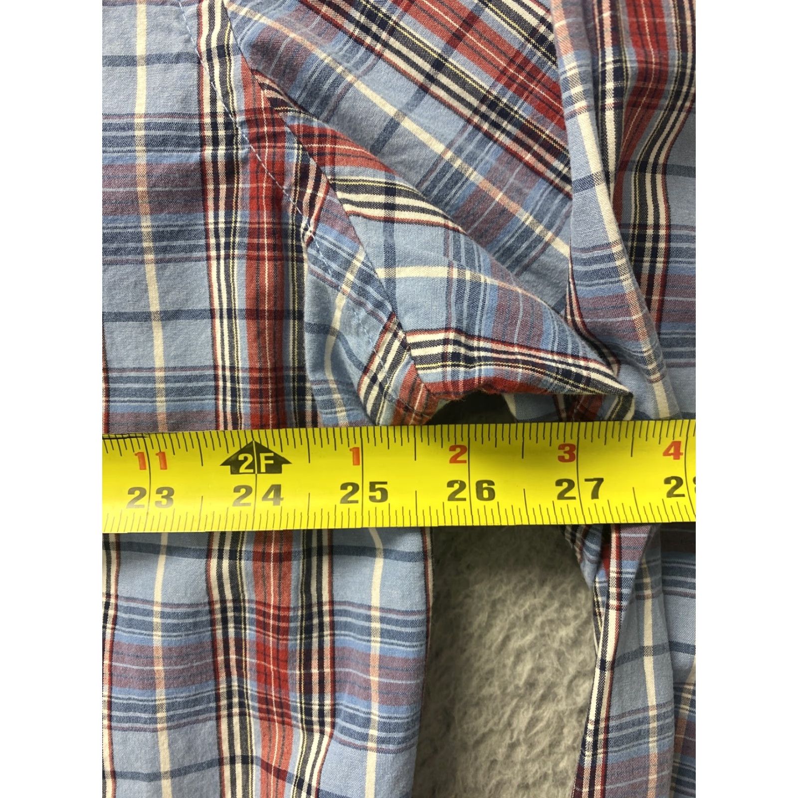 Faherty VINTAGE Faherty Barbour Button Down Shirt Blue Plaid Mens XXL Button-Up Casual Preppy Logo 101-16 Size US L / EU 52-54 / 3 - 6 Thumbnail