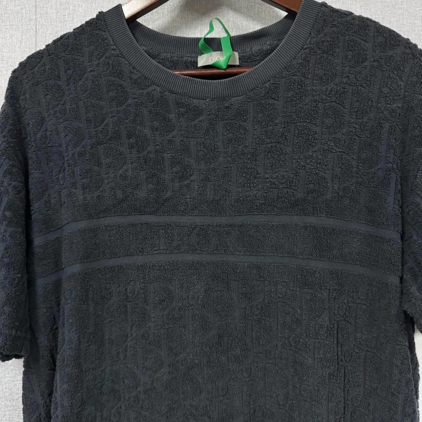 Dior Dior towel tee black allover print size S Size US S / EU 44-46 / 1 - 3 Thumbnail