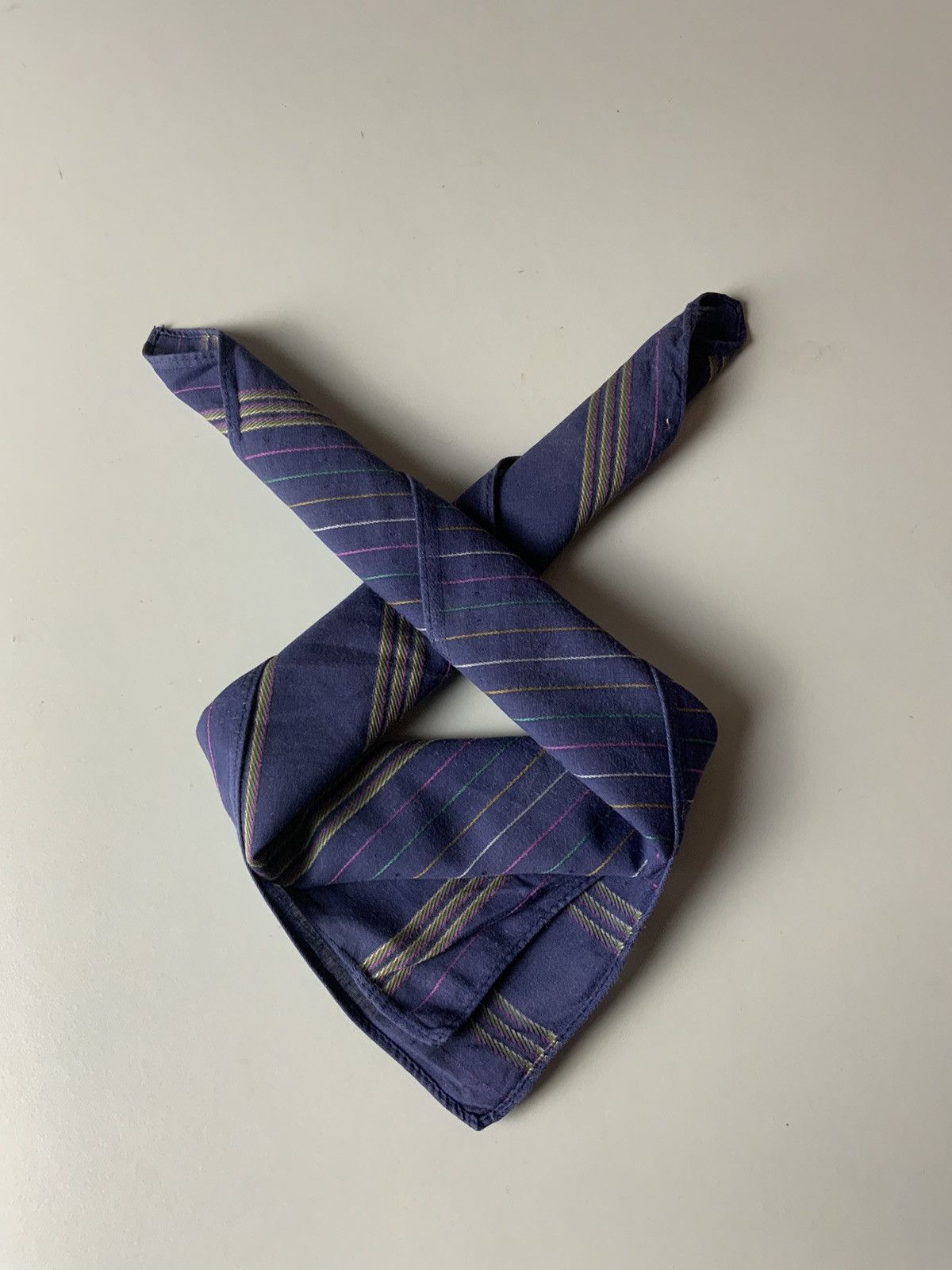 Ungaro Paris Ungaro Paris Striped Bandana Handkerchief Size ONE SIZE - 2 Thumbnail