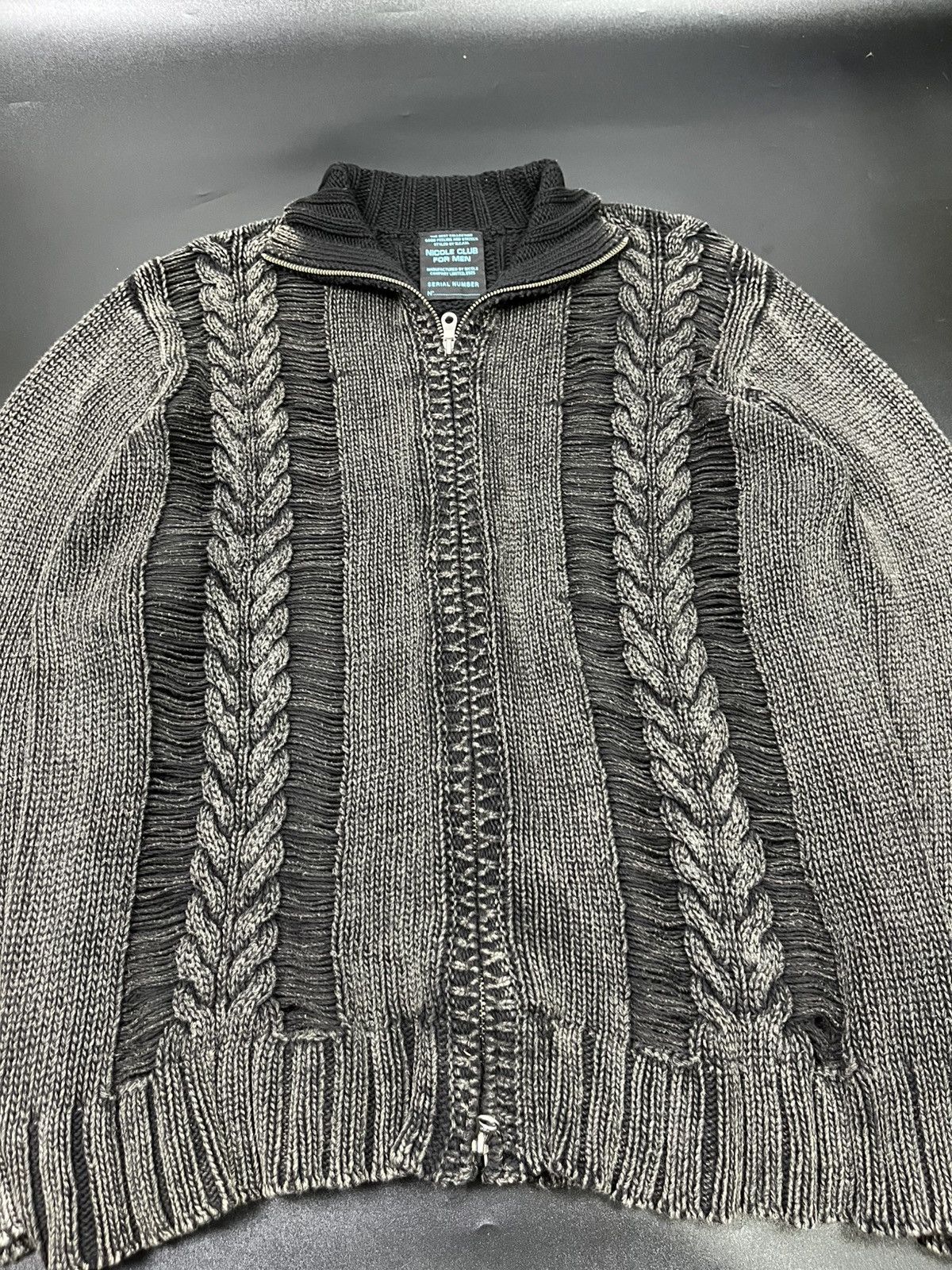 Hysteric Glamour × If Six Was Nine × Japanese Brand Japanese Nicole Club For Men knited grunge Size US L / EU 52-54 / 3 - 6 Thumbnail