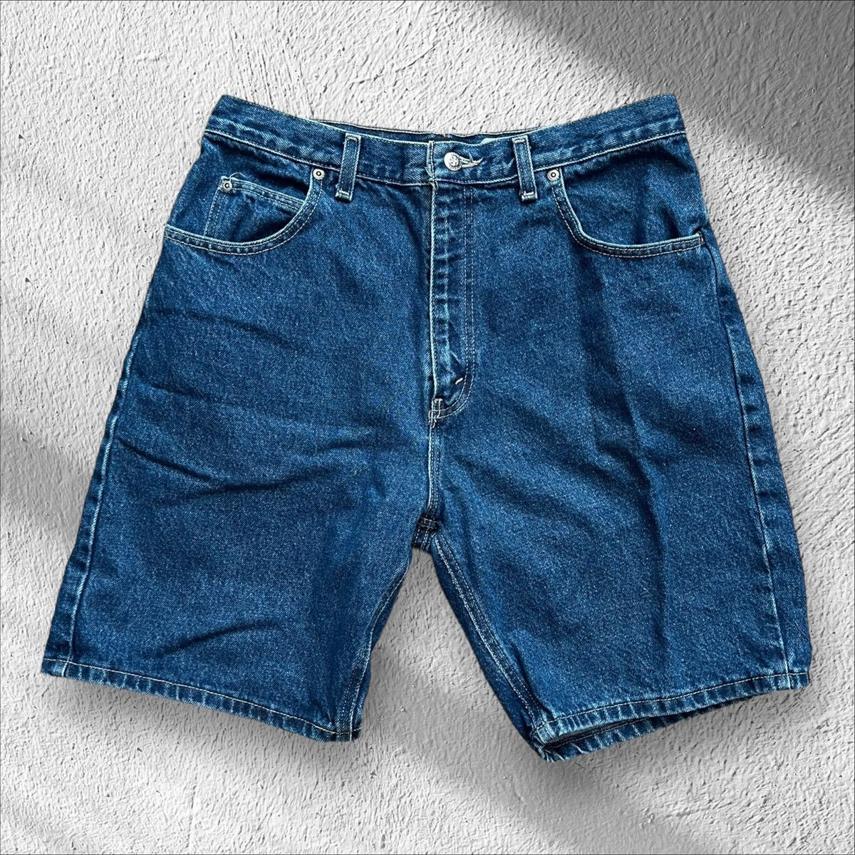Faded Glory Vintage 90s Faded Glory Denim Jean Shorts Jorts 32” Made USA Size US 32 / EU 48 - 1 Thumbnail