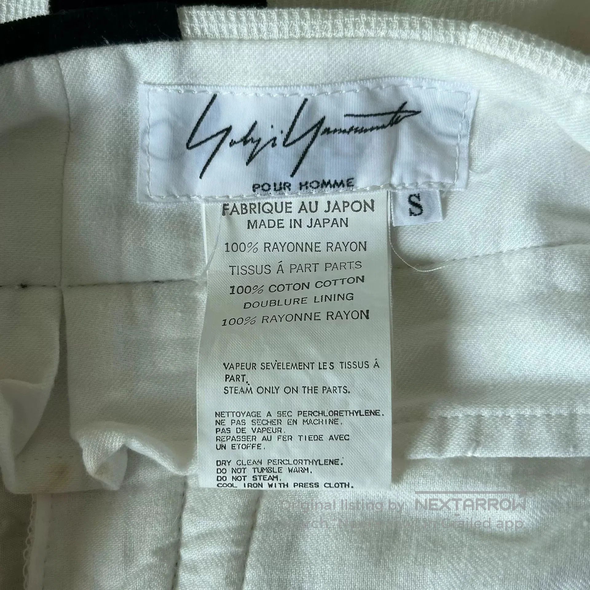 Yohji Yamamoto Yohji Yamamoto Velvet Patchwork Trousers. Size US 37 - 6 Thumbnail