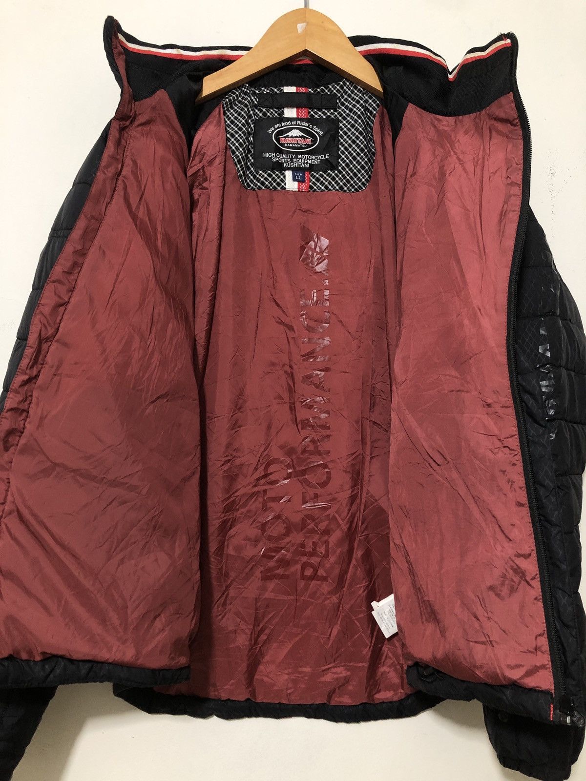 Japanese Brand Kushitani Down Jacket Size US L / EU 52-54 / 3 - 7 Thumbnail