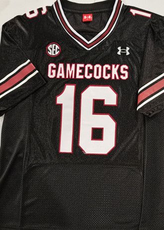 Other South Carolina Fighting Gamecocks #16 Sellers Black Jersey Size US XXL / EU 58 / 5 - 3 Thumbnail