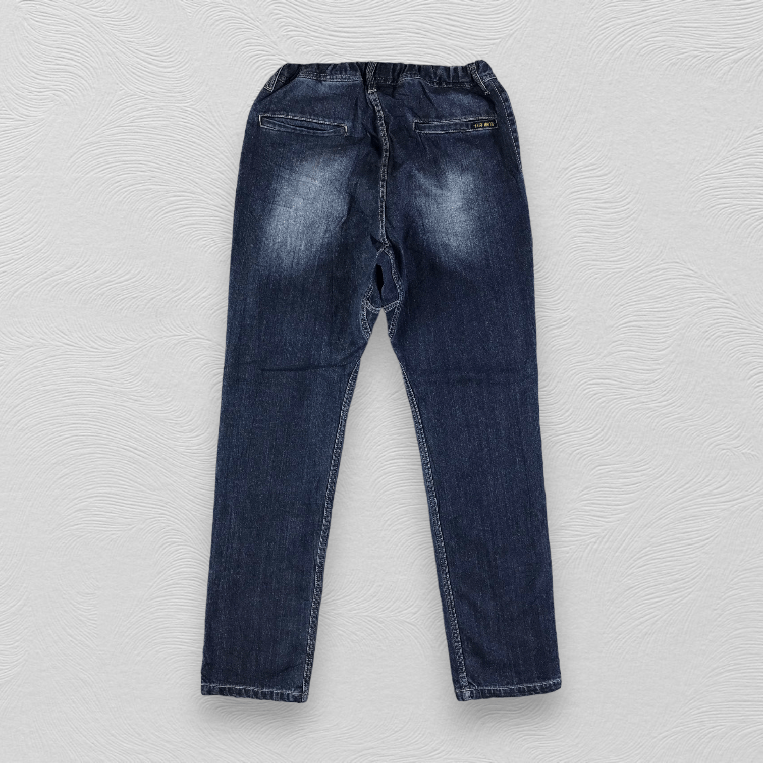 Japanese Brand Kriff Mayer Jeans Blue Parachute Denim KJ1760 Size US 27 - 2 Thumbnail