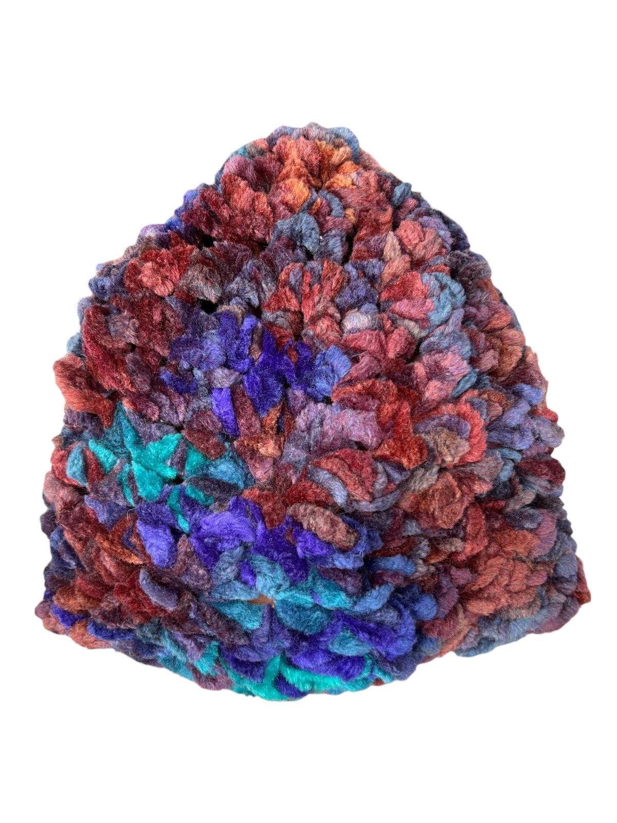 Kapital Crochet Knitted Handmade big Beanie Hats Size ONE SIZE - 1 Thumbnail
