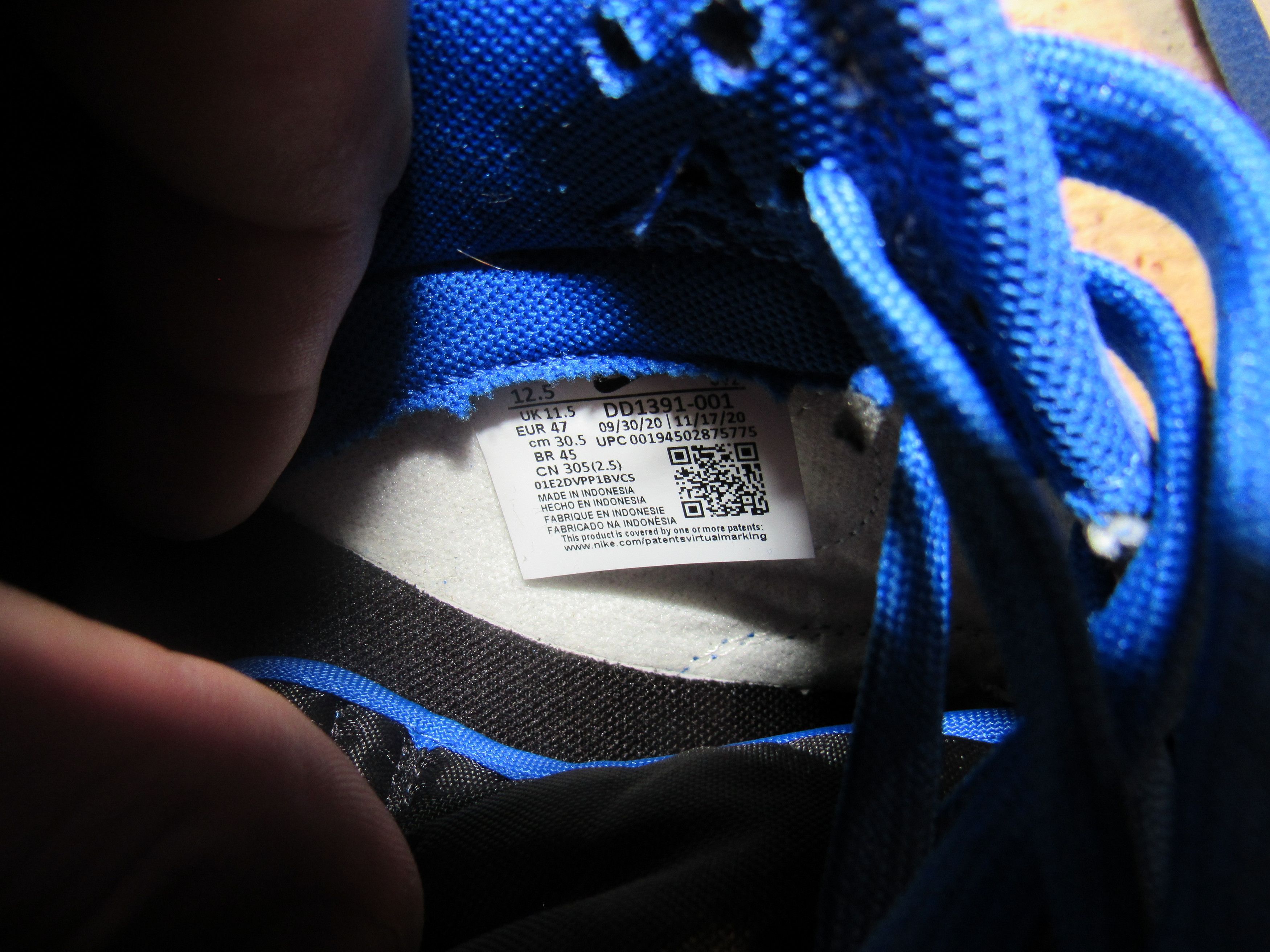 Nike Dunk Low 'Hyper Cobalt' Size US 12.5 / EU 45-46 - 7 Thumbnail