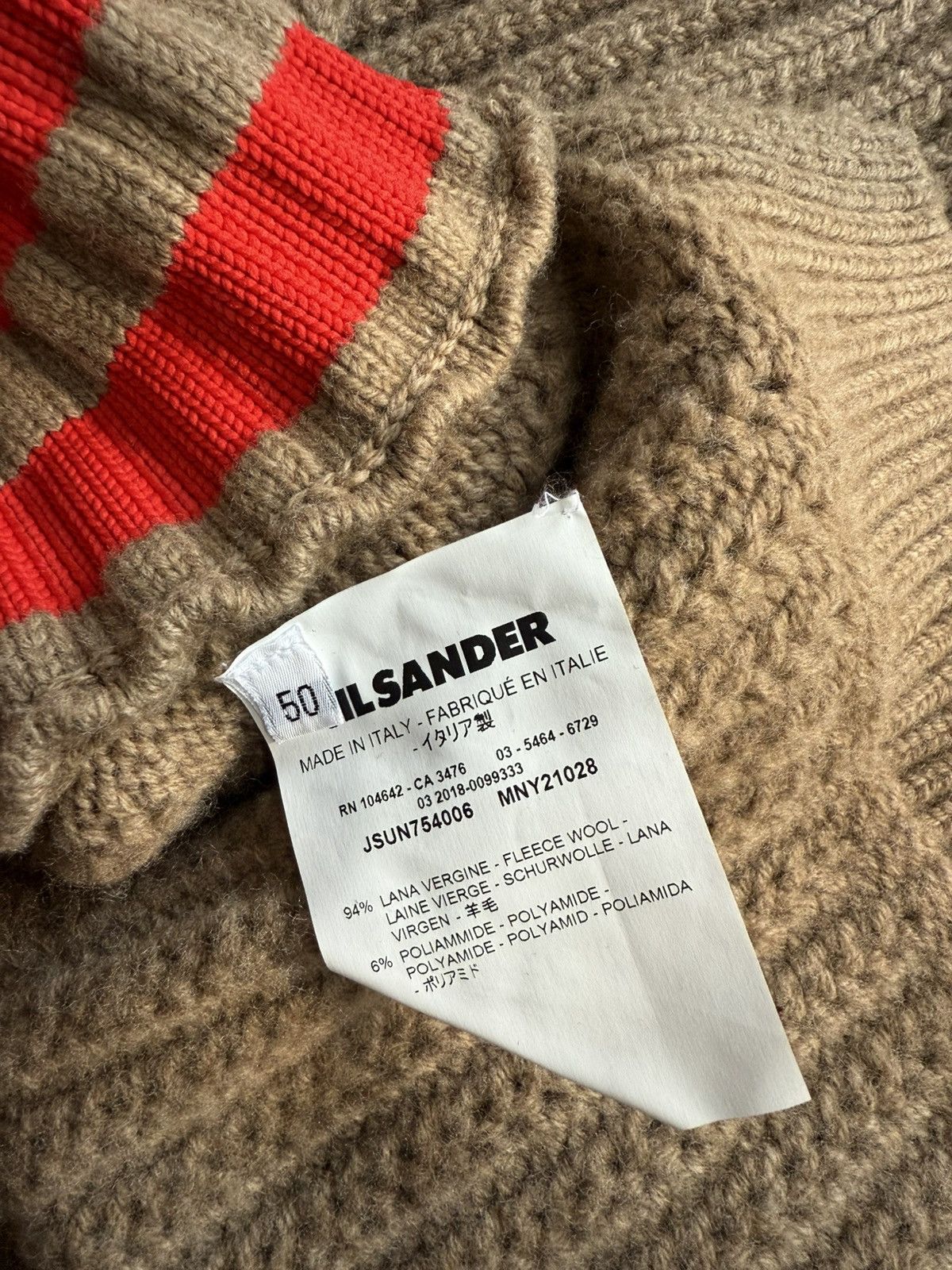 Jil Sander Jil Sander wool sweater Size US L / EU 52-54 / 3 - 7 Thumbnail